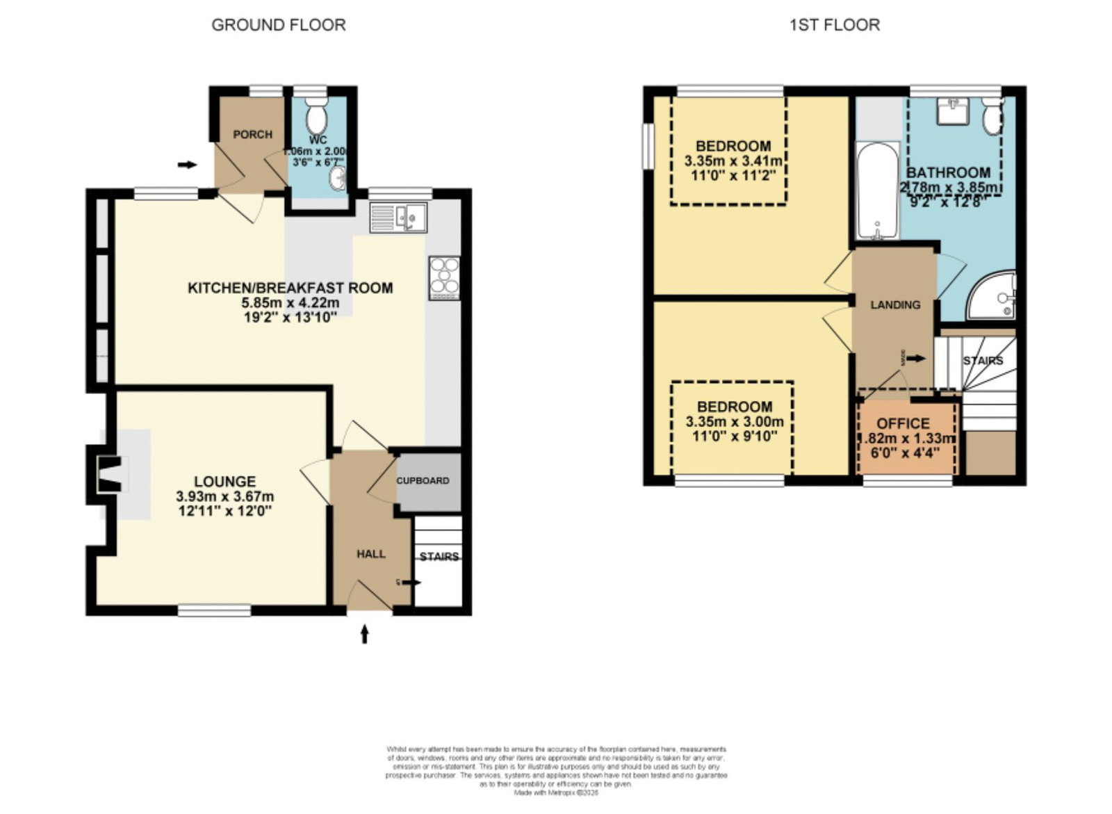 28, Albert Street, Dalbeattie floorplan