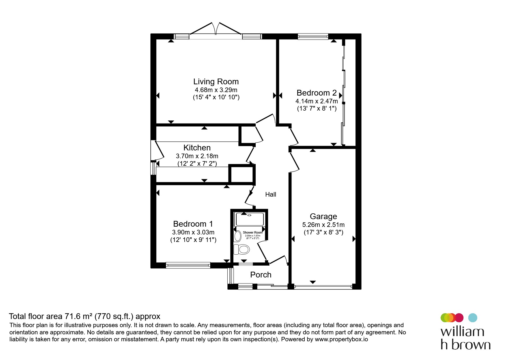 14, Musk Close, Colchester floorplan