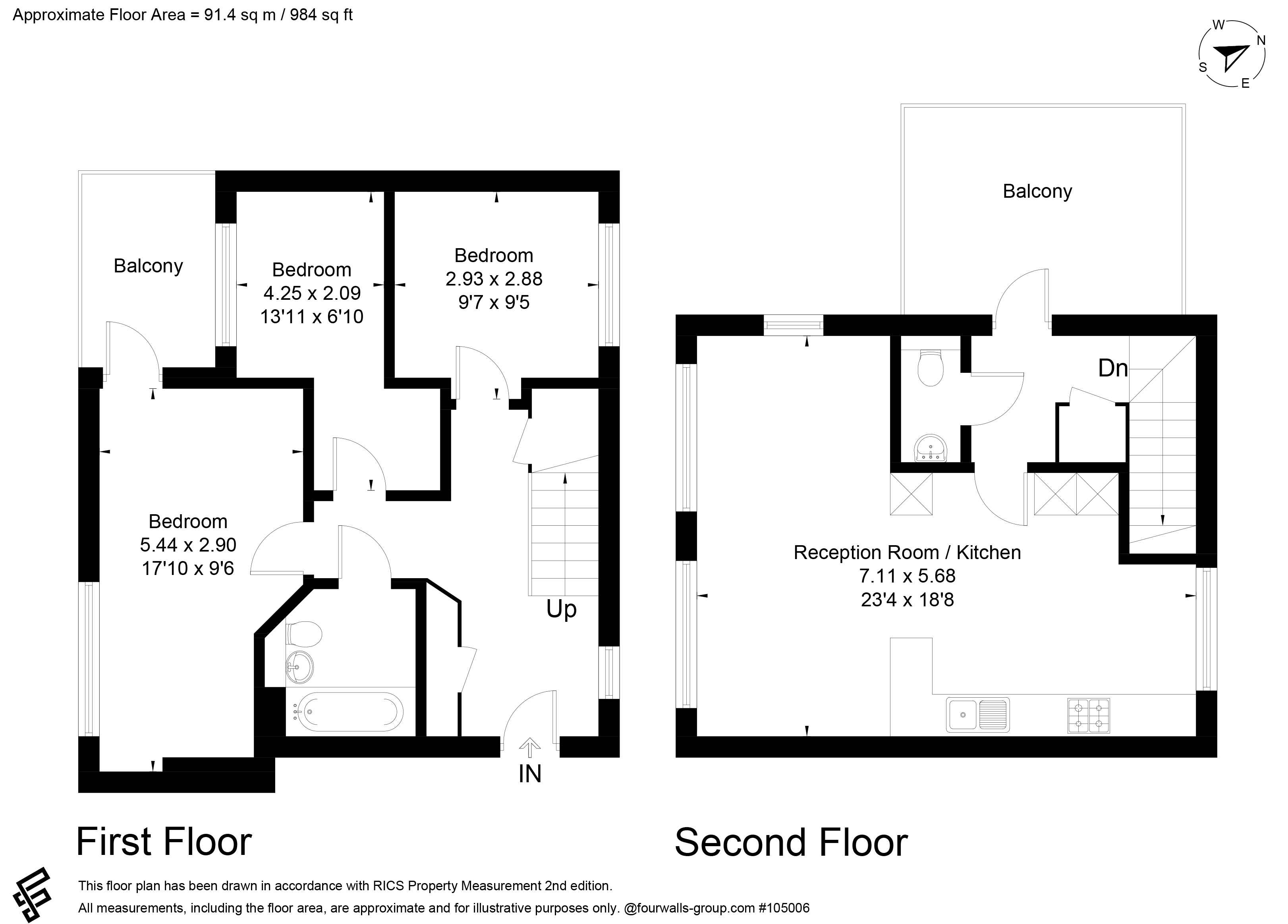 Coulsdon CR5 2BQ, Coulsdon floorplan