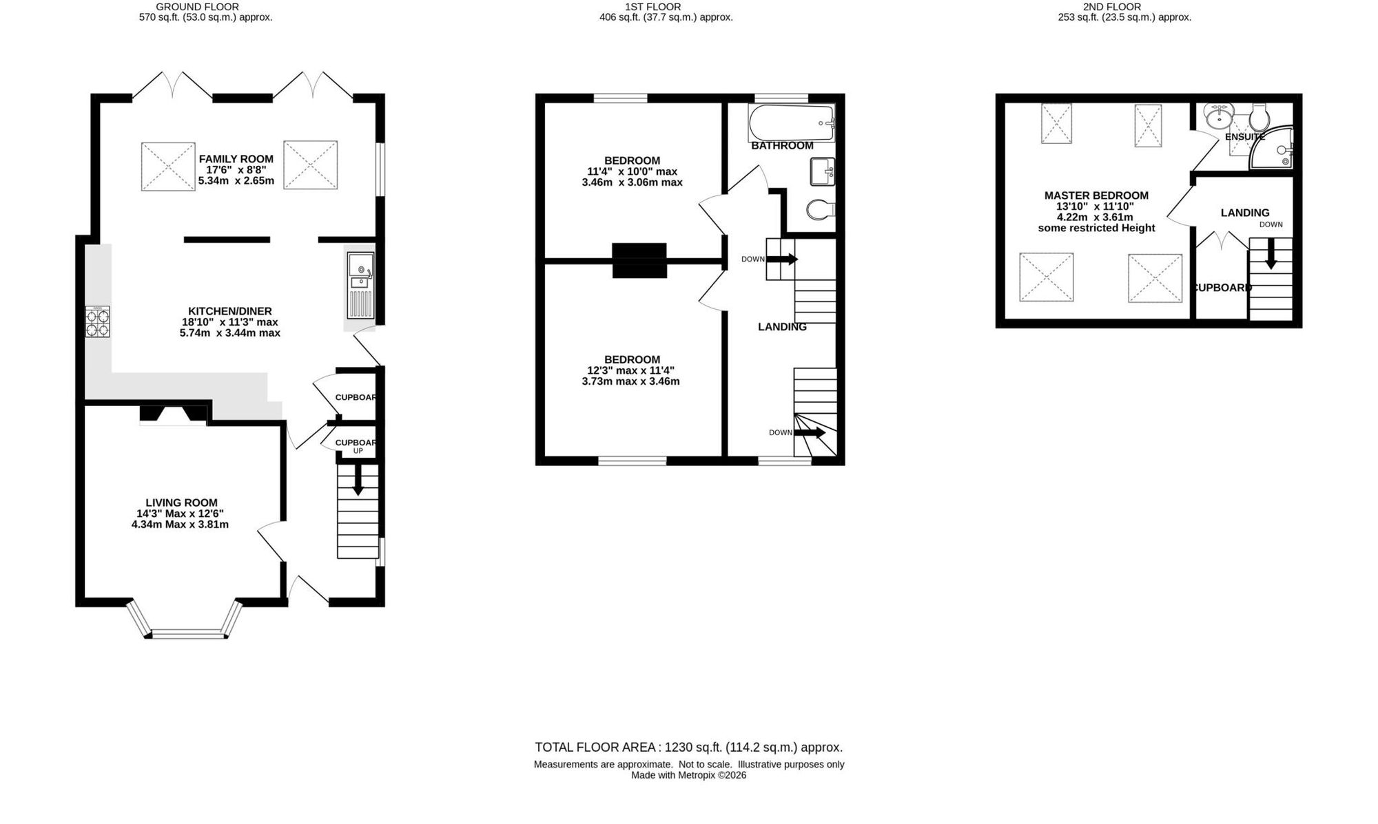 2 Twemlow Lane, Crewe floorplan