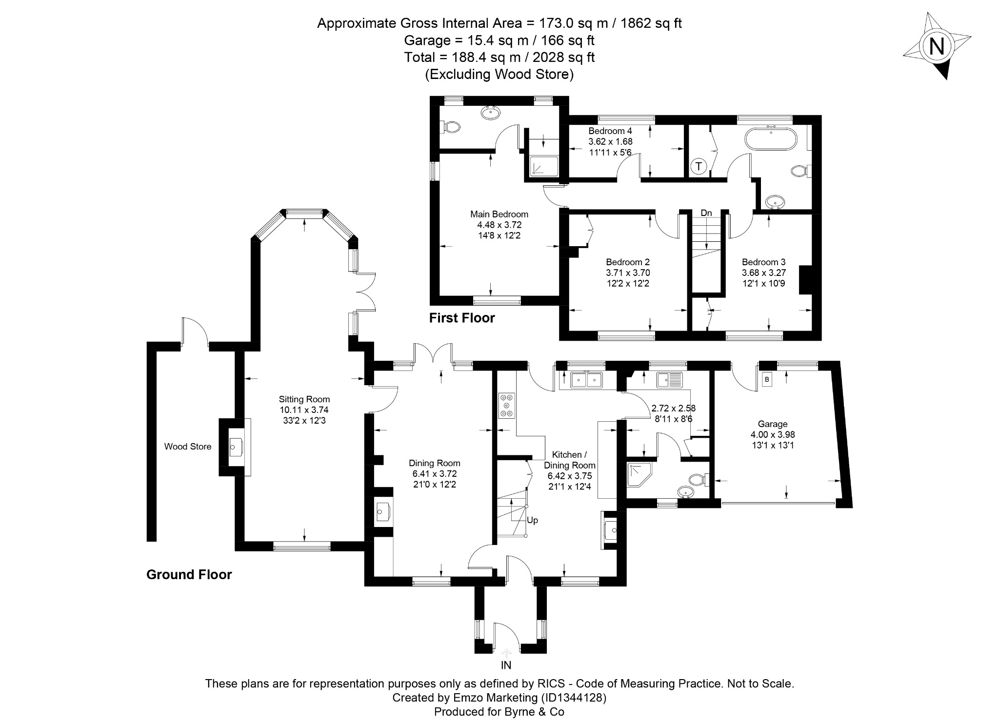 Forest Lane, Wickham Common floorplan