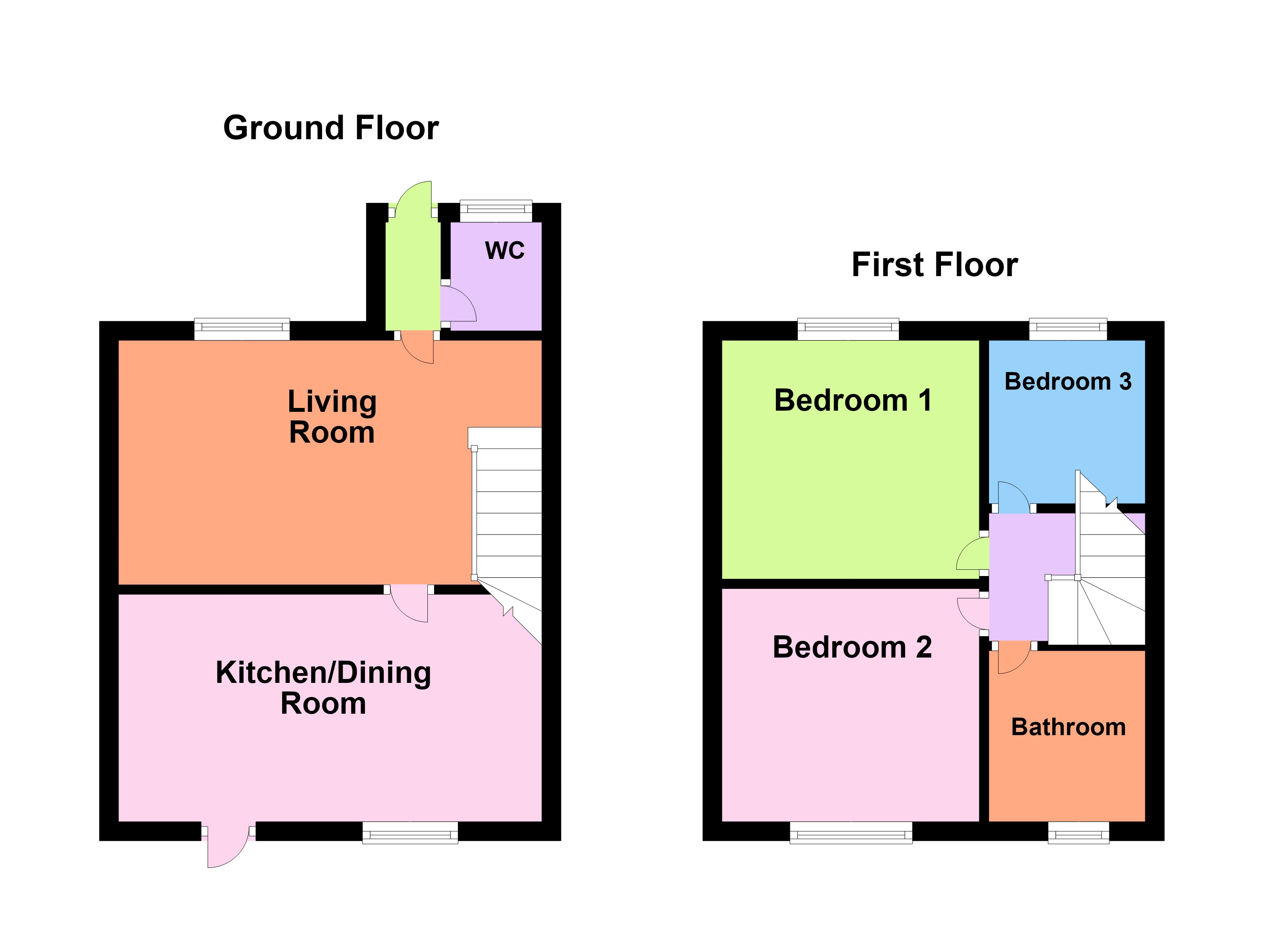 7, St Georges Road, Doncaster floorplan