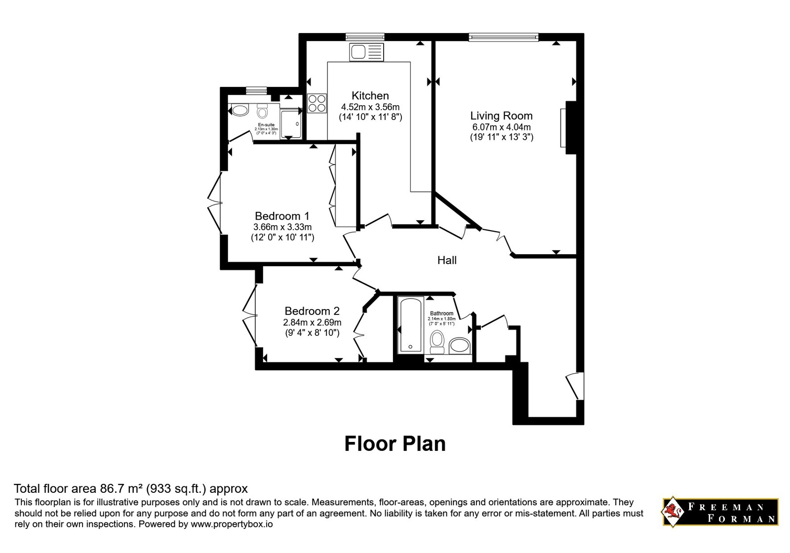 17, The Manor, Tunbridge Wells floorplan