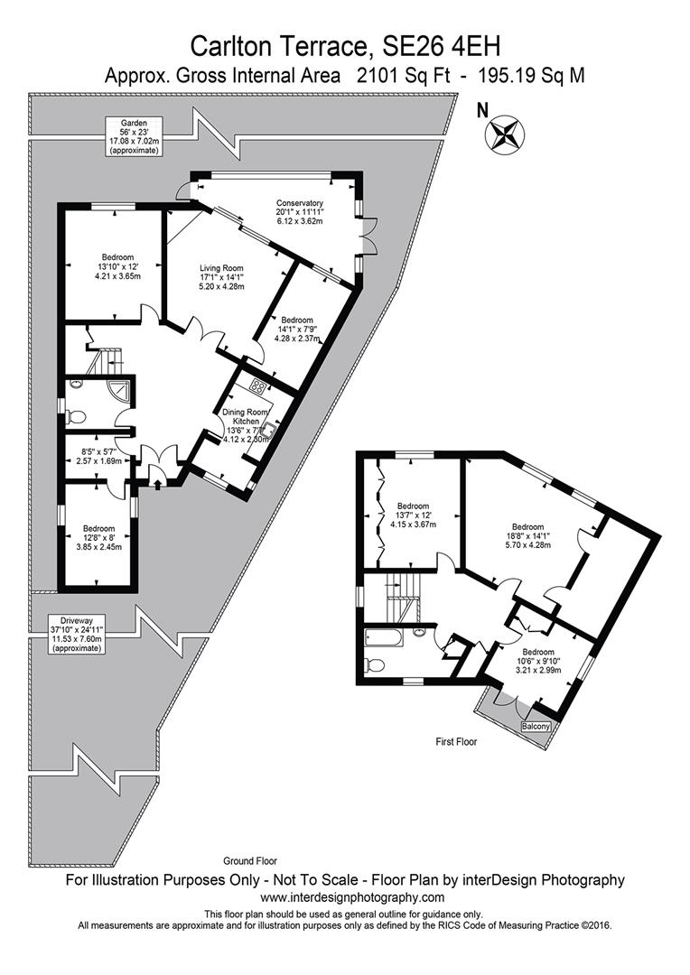 41, Carlton Terrace, London floorplan