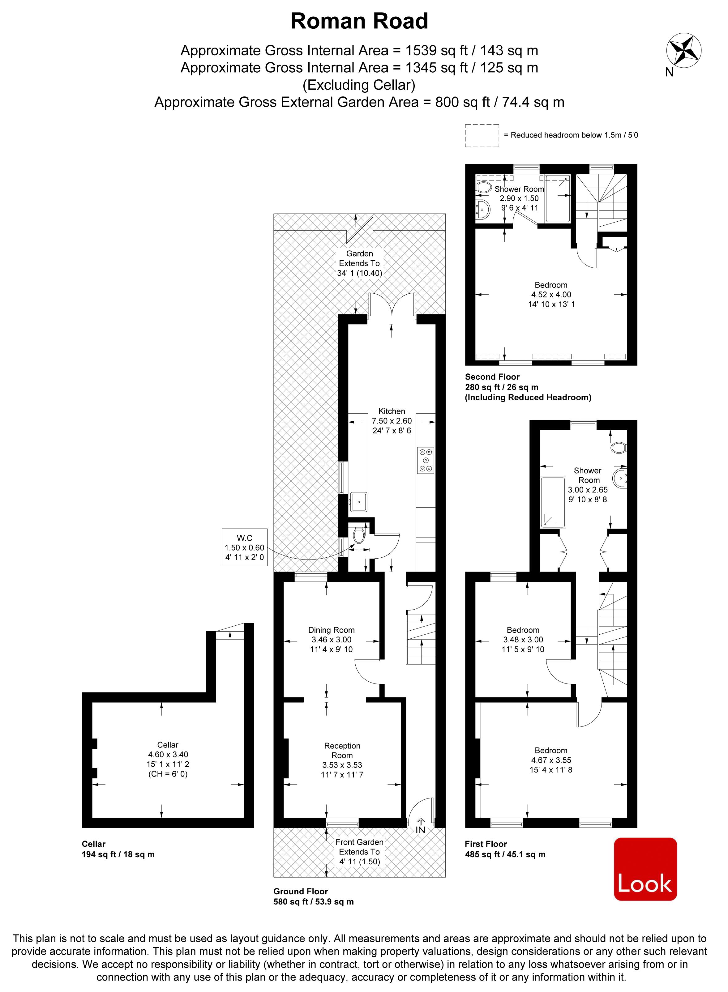 394, Roman Road, Bow floorplan