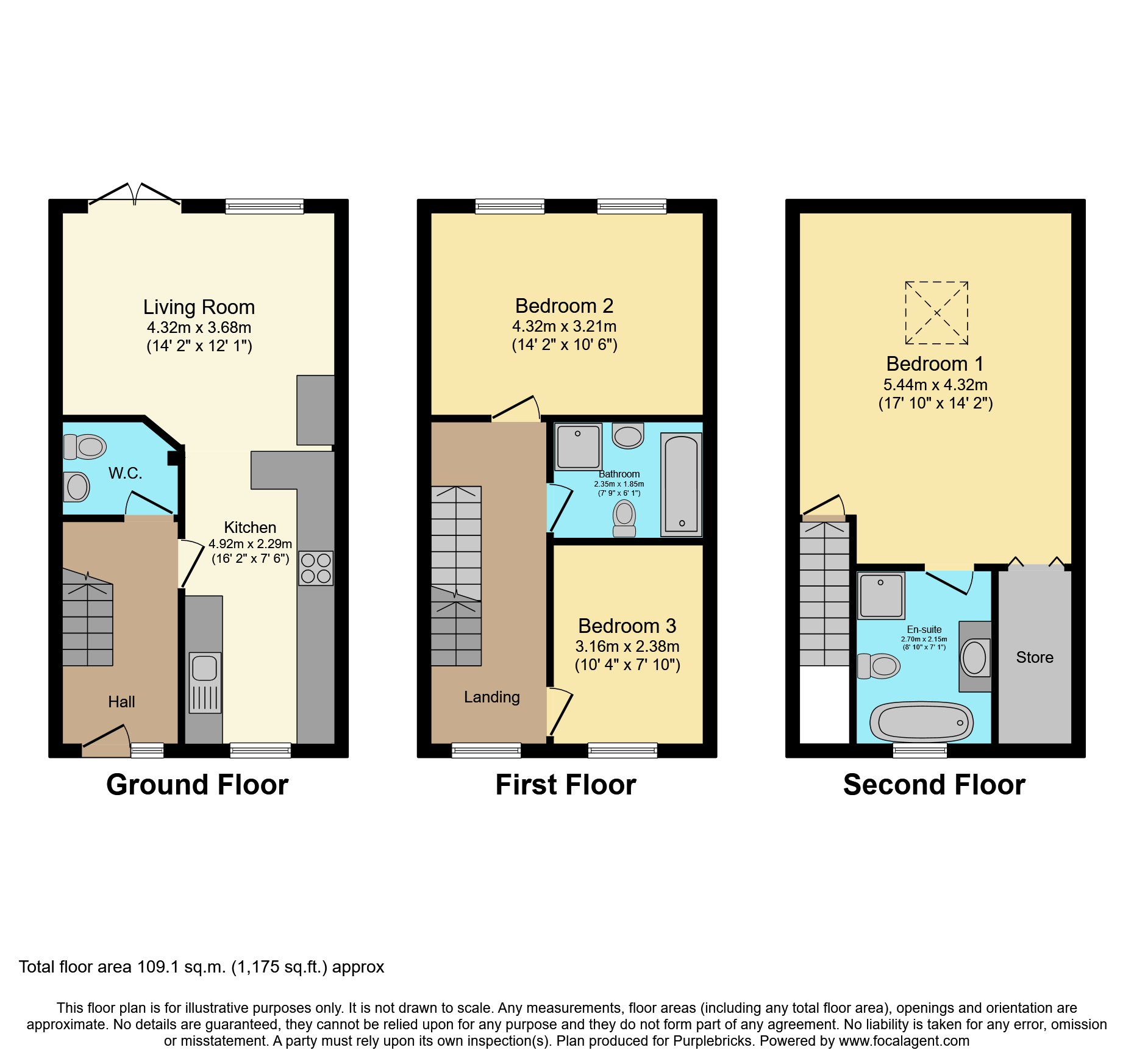2 Chestnut Gardens, Whirley Road, Macclesfield floorplan