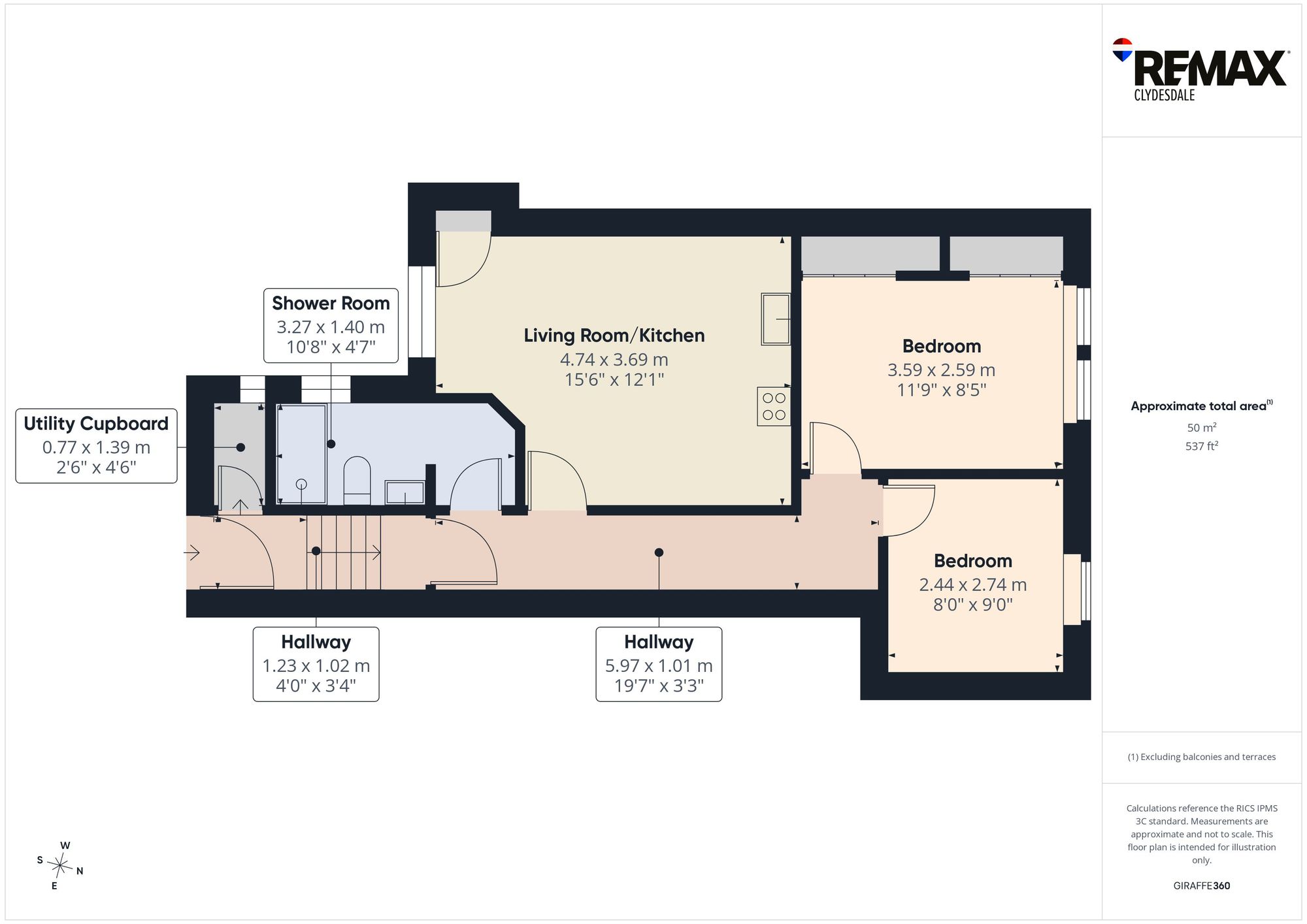 24 Melville Place, Carluke floorplan