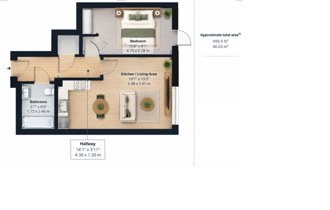 Letchworth Road, Stanmore floorplan