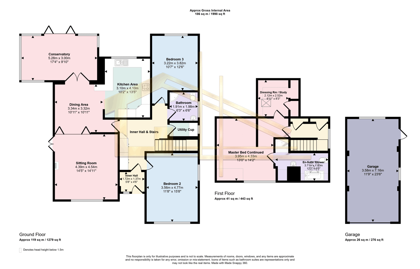 26, Millfield Rise, Bexhill-on-Sea floorplan