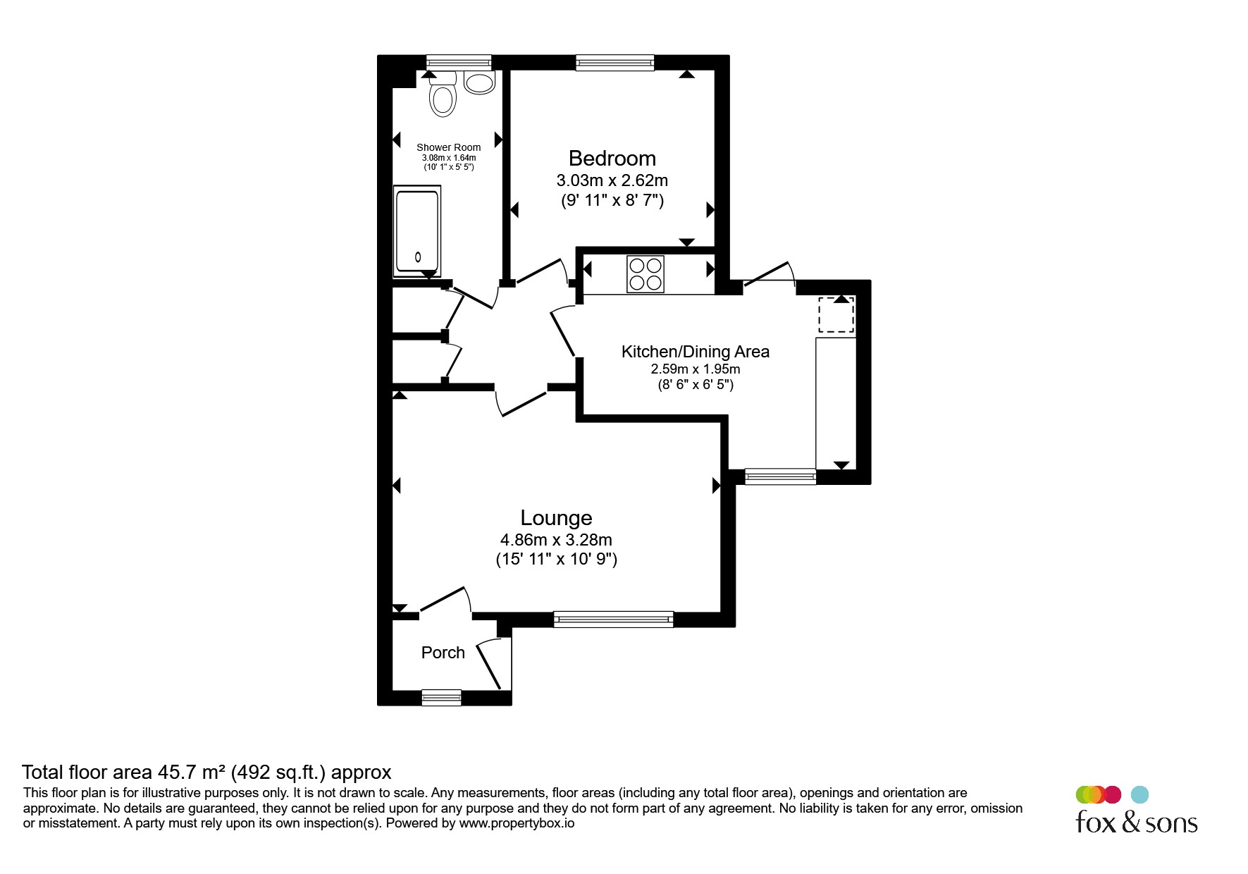 16, Malvern Court, YEOVIL floorplan