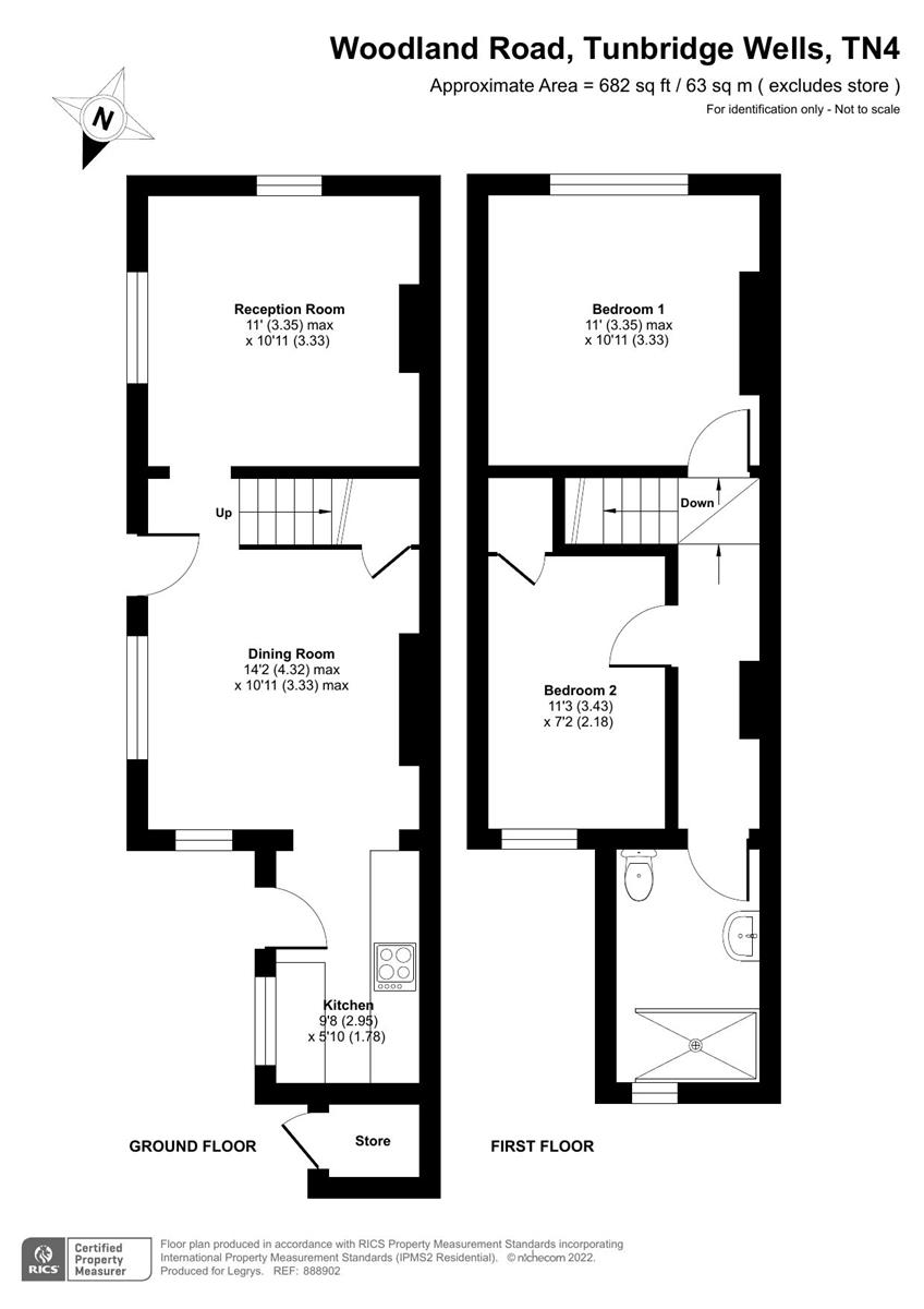 Woodland Road, Tunbridge Wells TN4, 2 bedroom end terrace house for sale 62288959 PrimeLocation