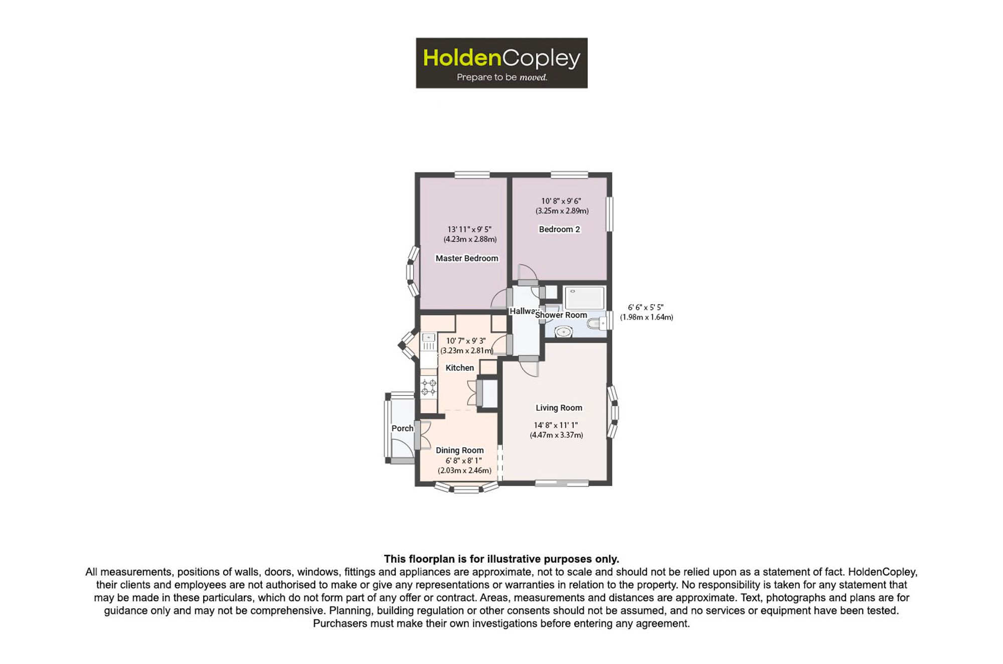 18 Knightwood Drive Killarney Park, Nottingham floorplan