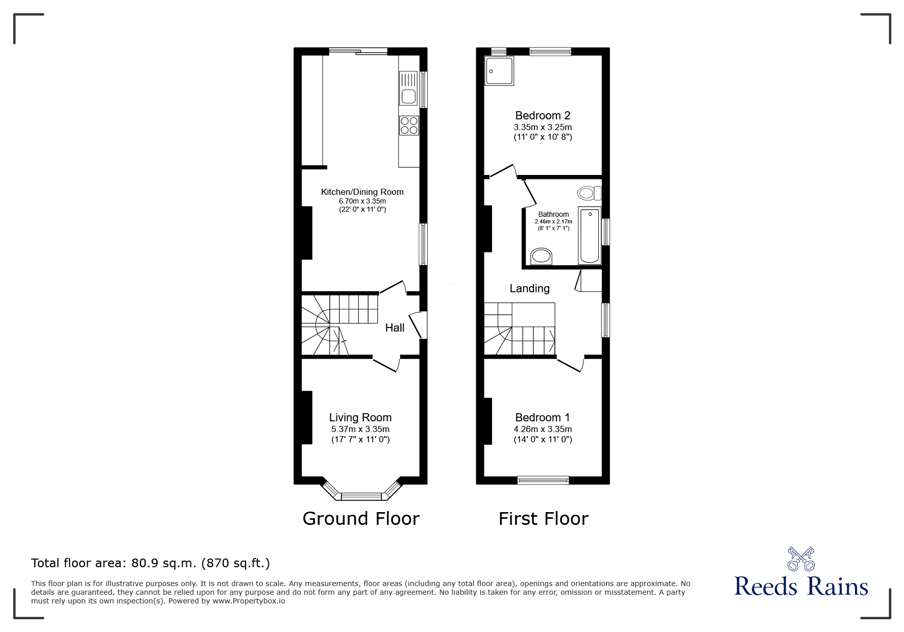 36, Kenn Road, North Somerset floorplan