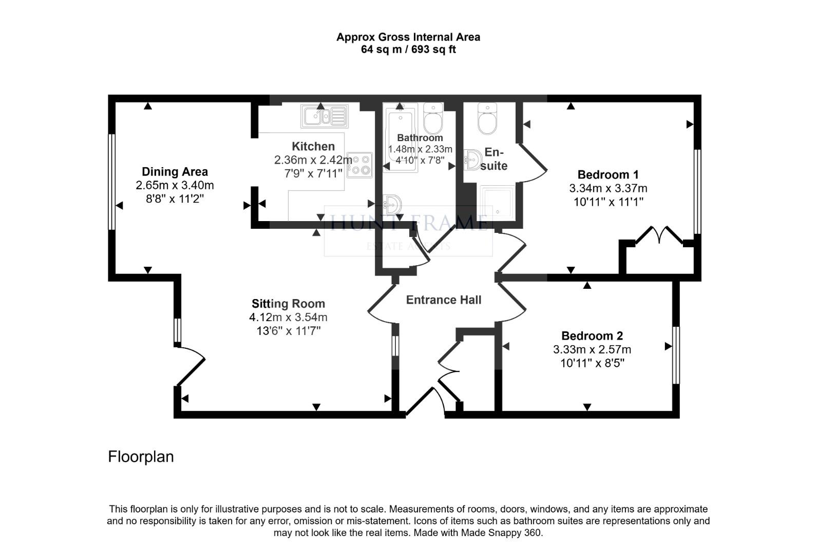 51, Daytona Quay, Eastbourne floorplan