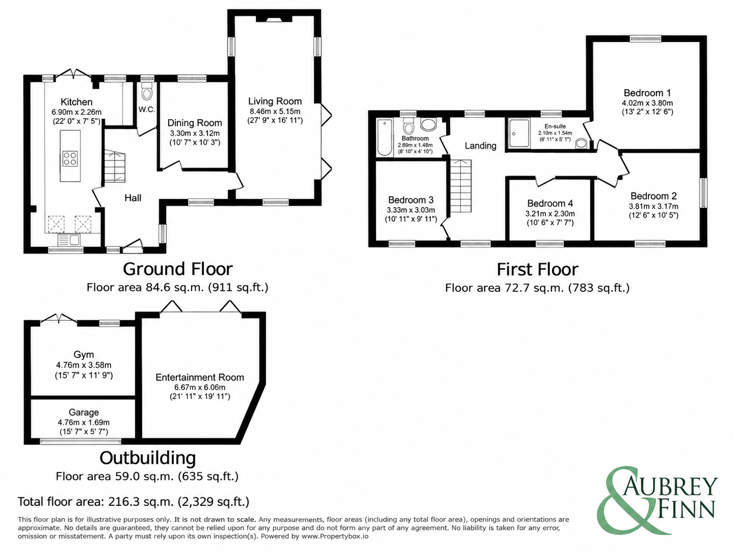 445 Mapperley Plains, Nottingham floorplan