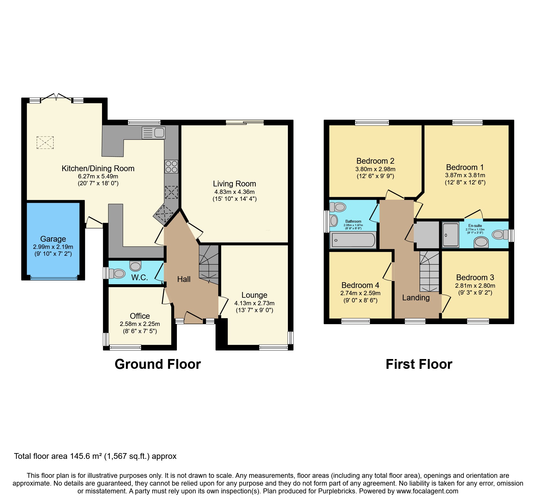 27, Heol Glaslyn, Caldicot floorplan