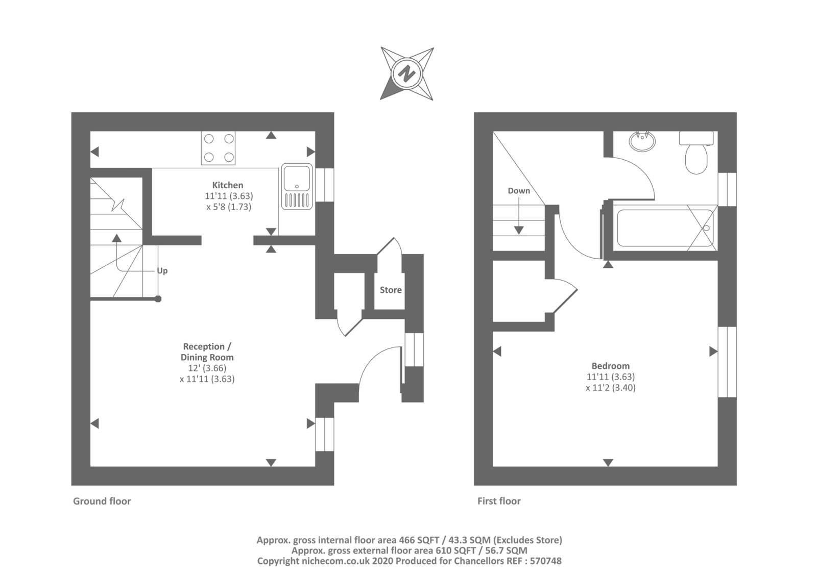 1 bed terraced house for sale in Stow Avenue, Witney OX28 Zoopla