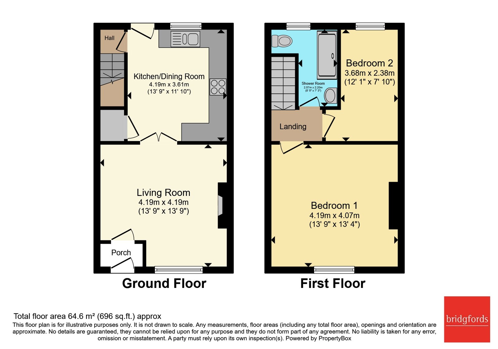 10, Bain Street, Lancashire floorplan