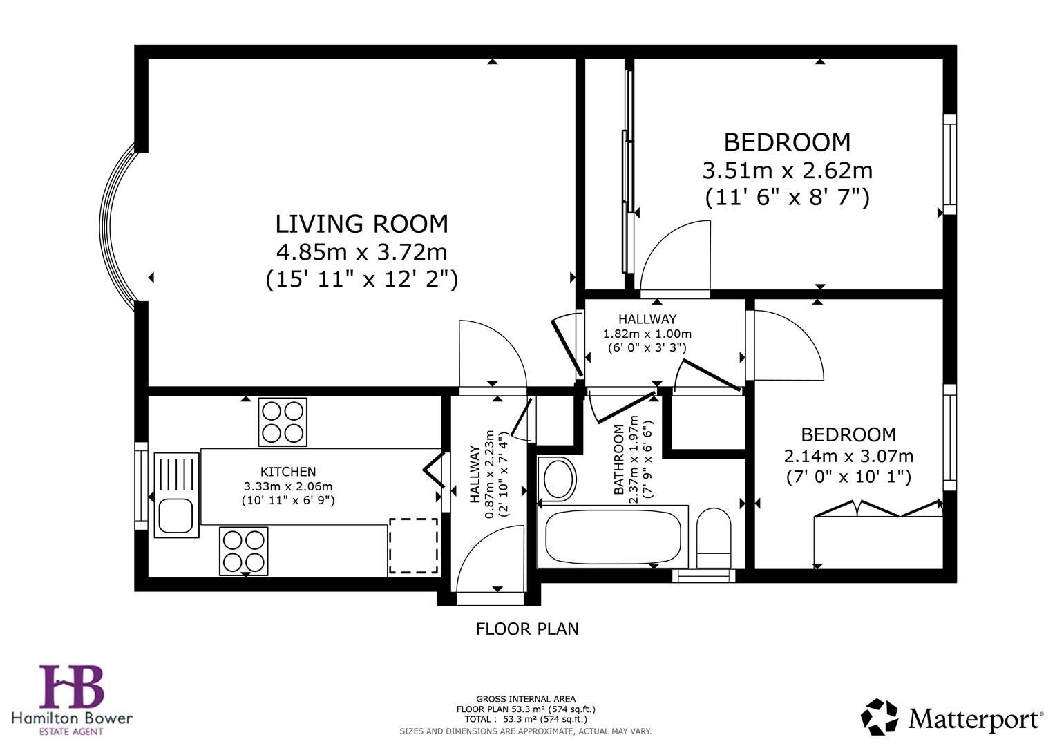 Belgrave Grove, Halifax floorplan