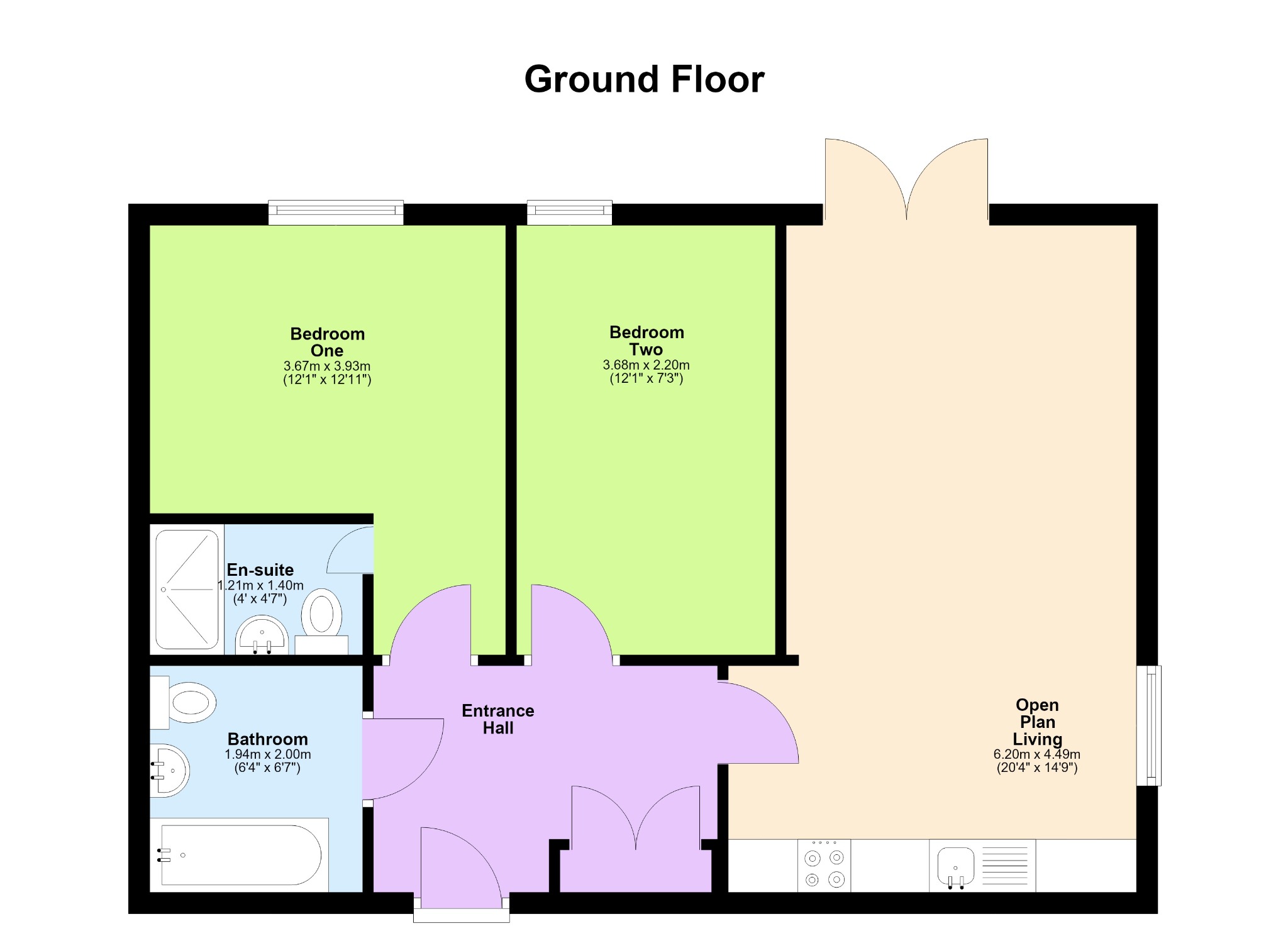 69, Newstead Way, Daventry, NN11 2PJ floorplan