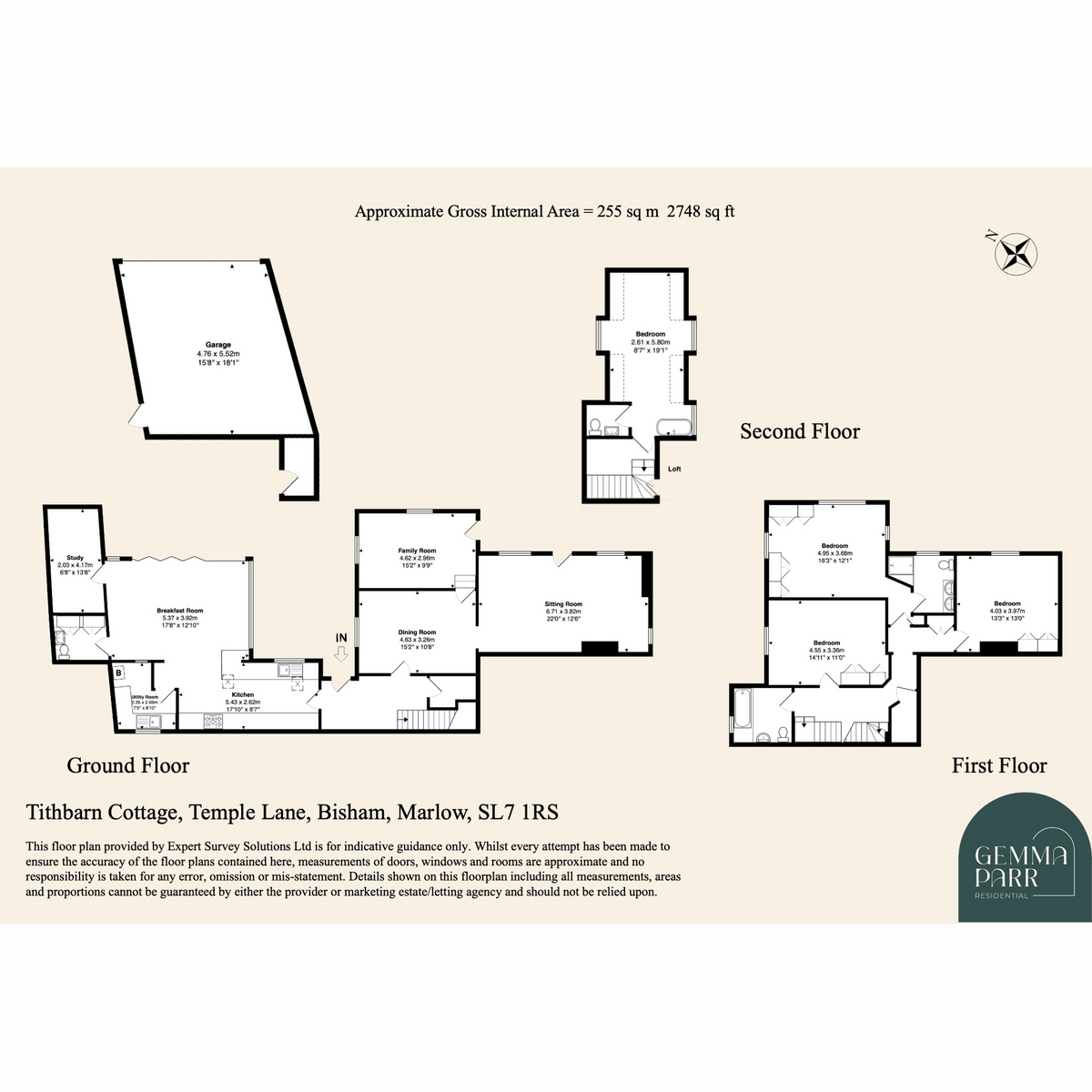Tithe Barn Cottage, Temple Lane, Bisham floorplan