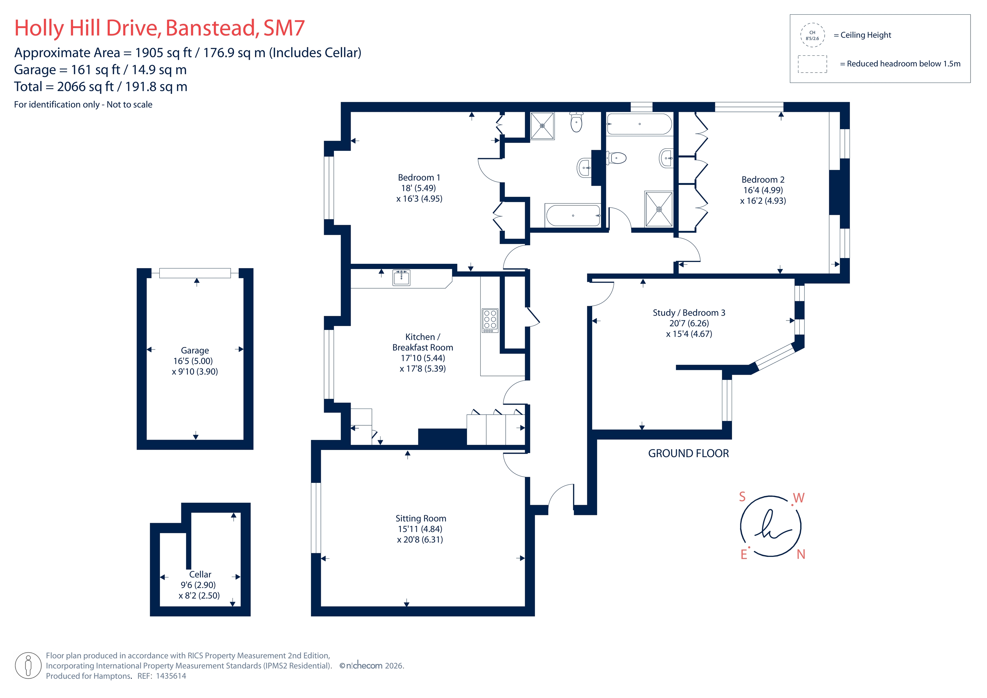 4, Holly Hill Park, Banstead floorplan