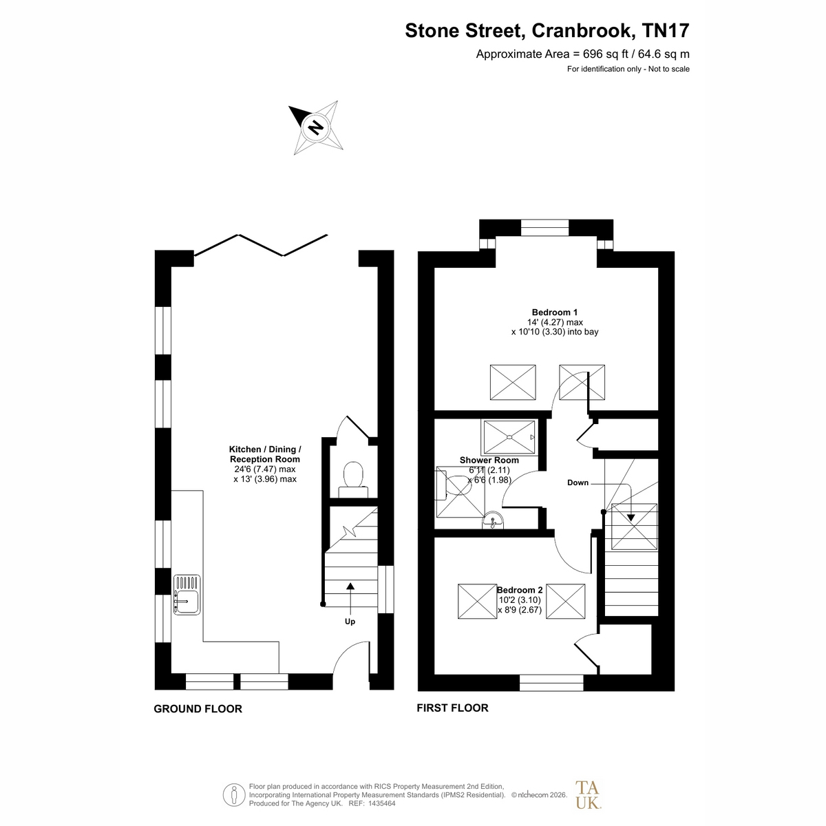 Stoneydale Cottage, Stone Street, Cranbrook floorplan
