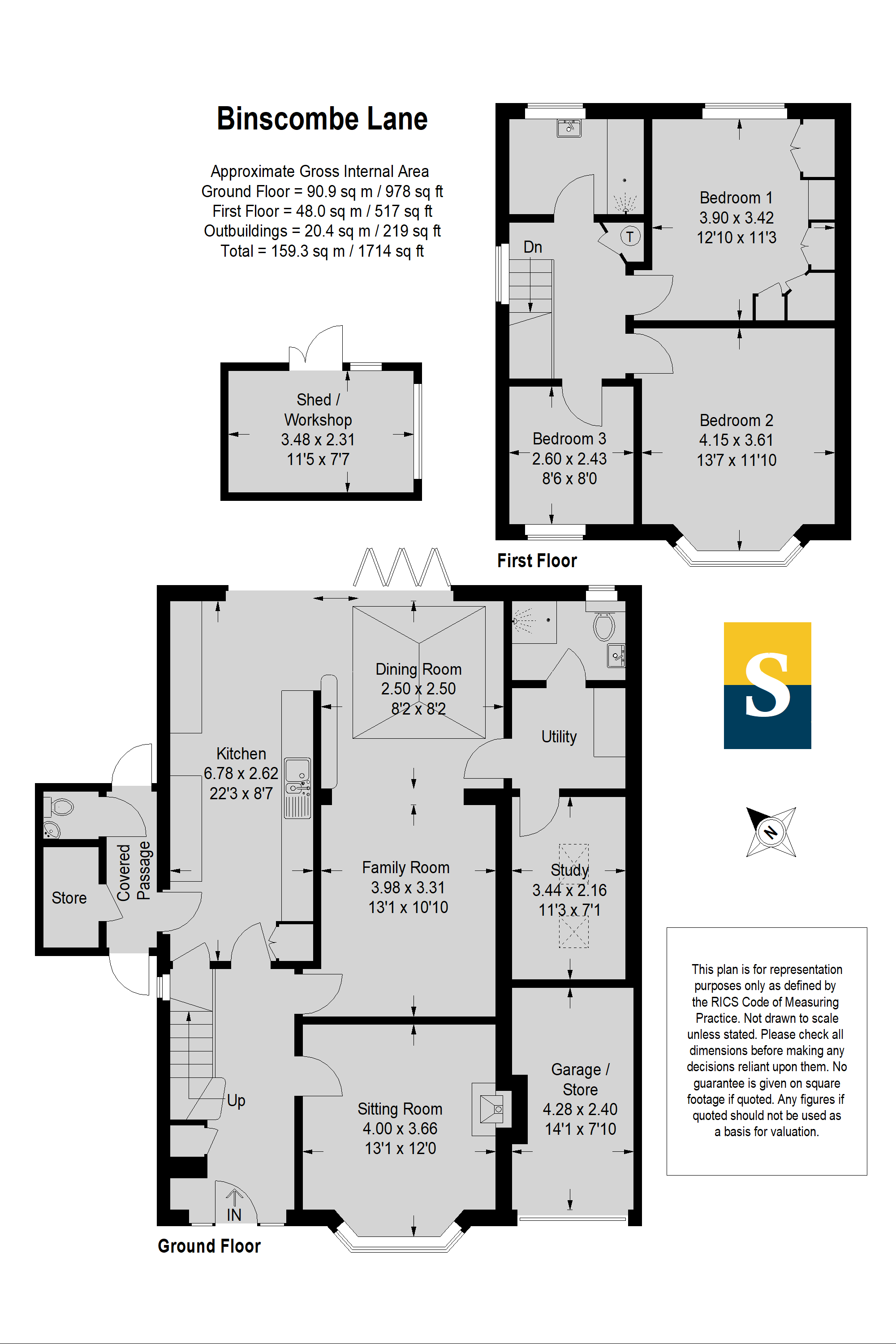 Free property report 21 Lane, Godalming, GU7 3PN