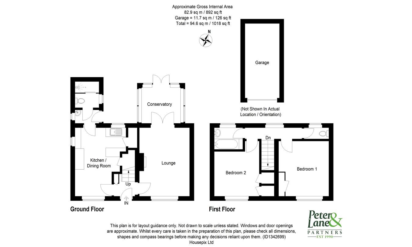 Coxons Close, Huntingdon floorplan