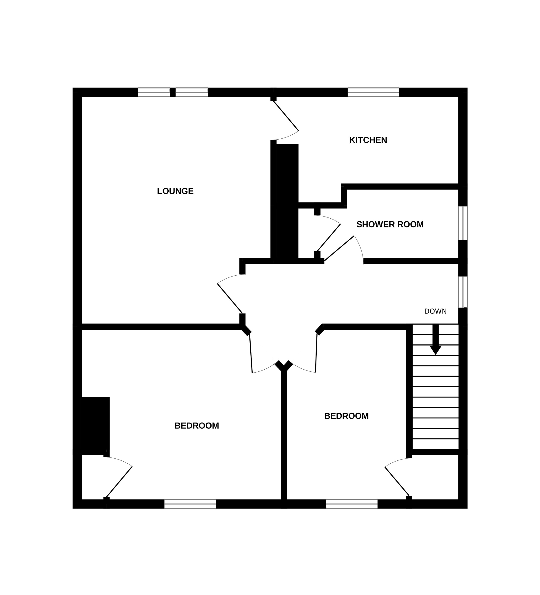 32 Bruce Gardens, Dalneigh, Inverness. IV3, 2 bedroom flat for sale