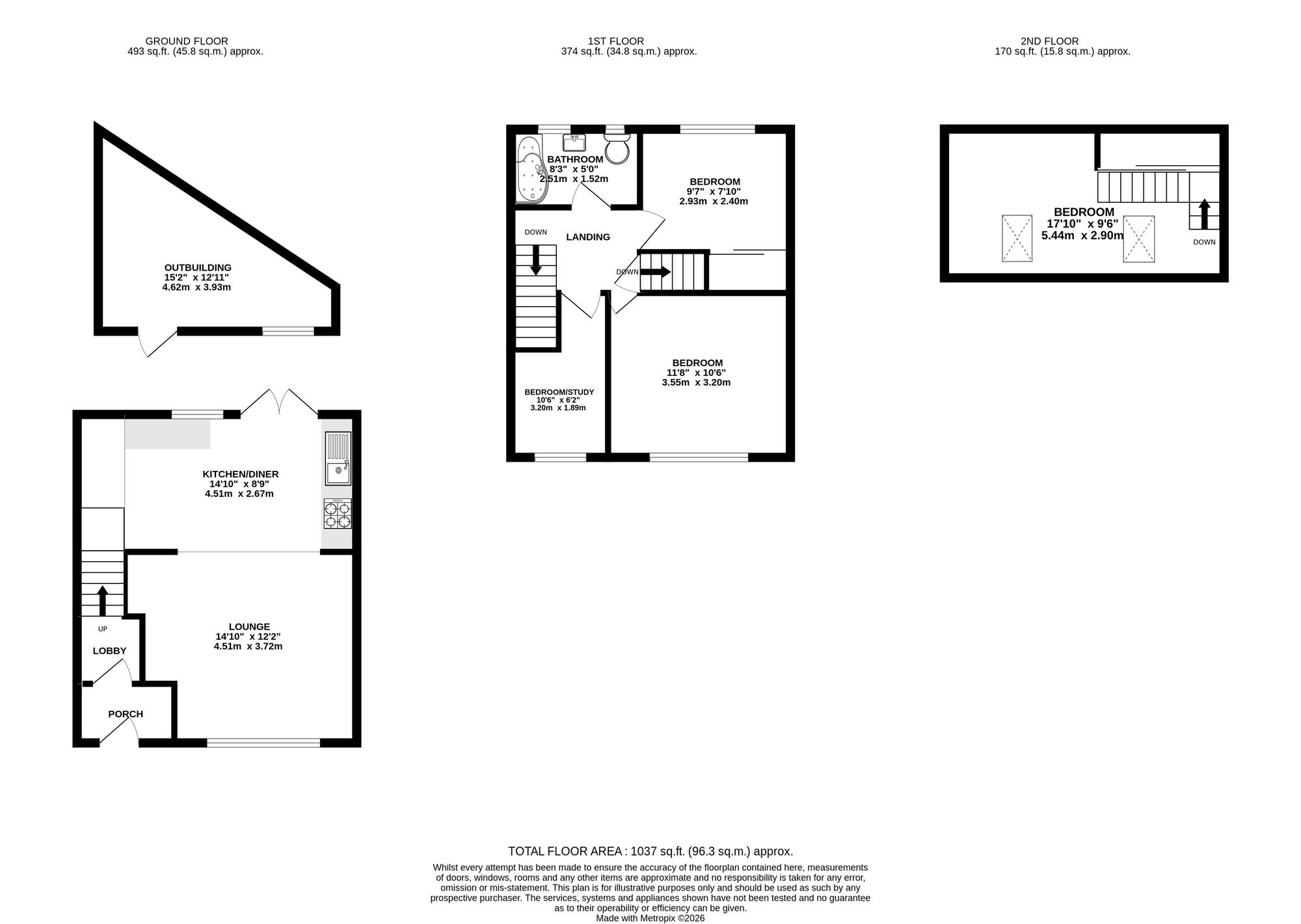 109 Heysham Drive, Watford floorplan