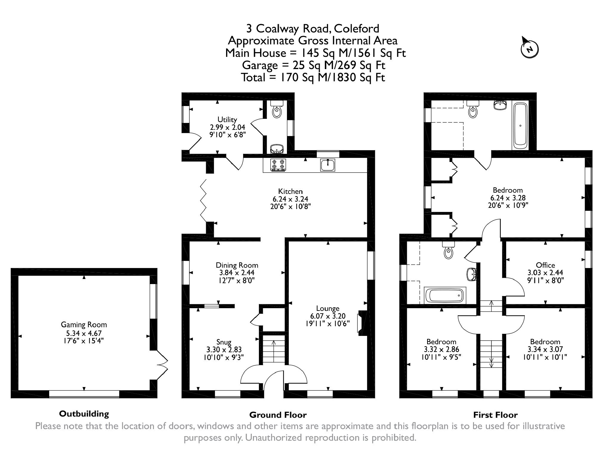 3, Coalway Road, Coalway, Coleford floorplan