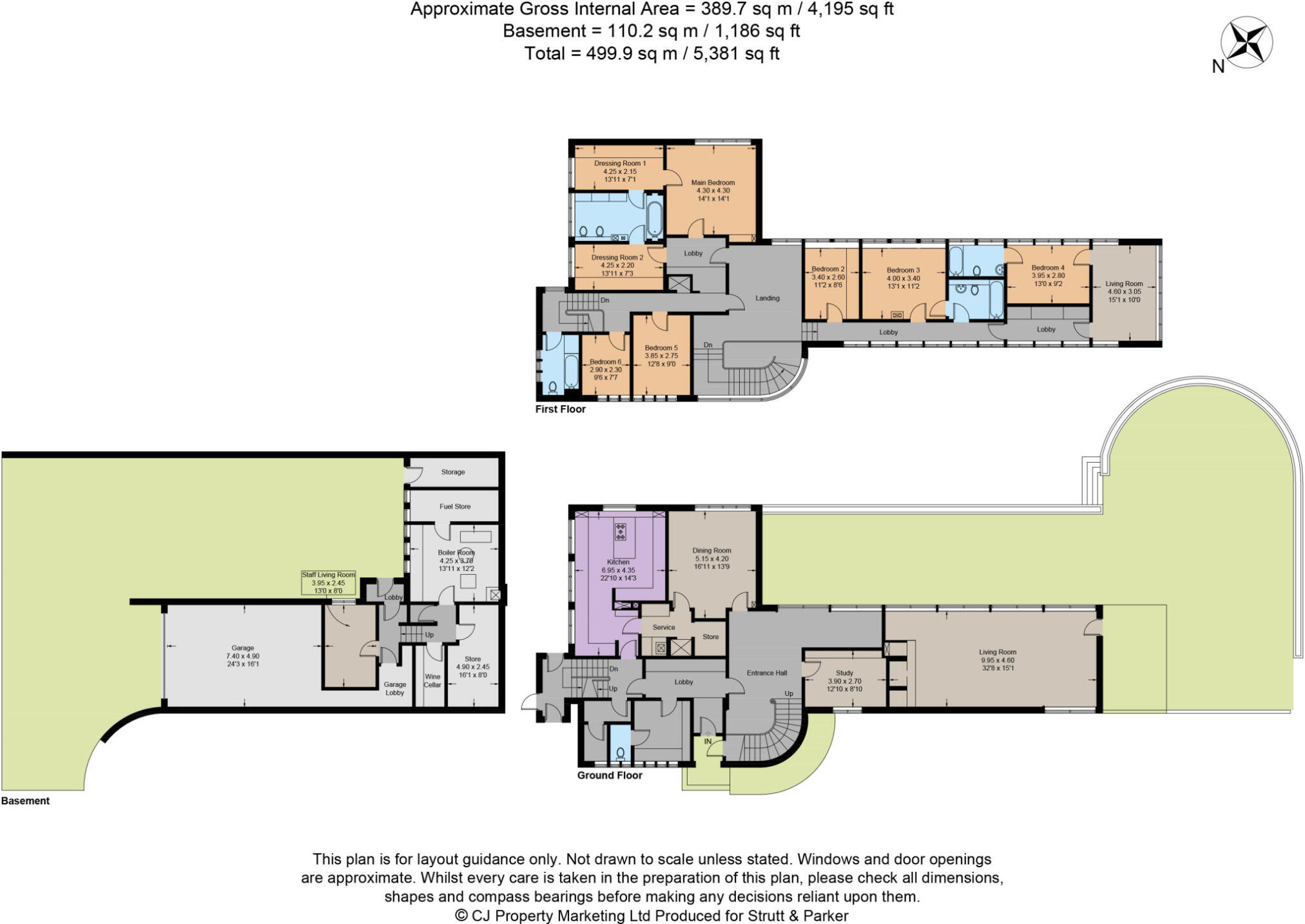 Shrubs Wood,, Gorelands Lane, Buckinghamshire floorplan
