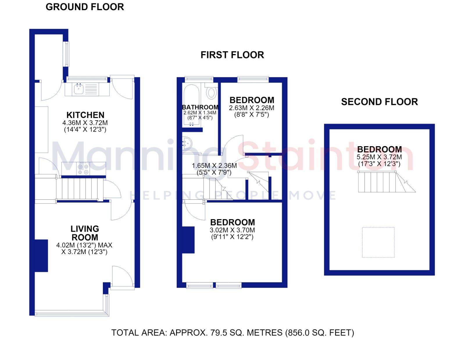 18, Hawksworth Grove, Leeds floorplan