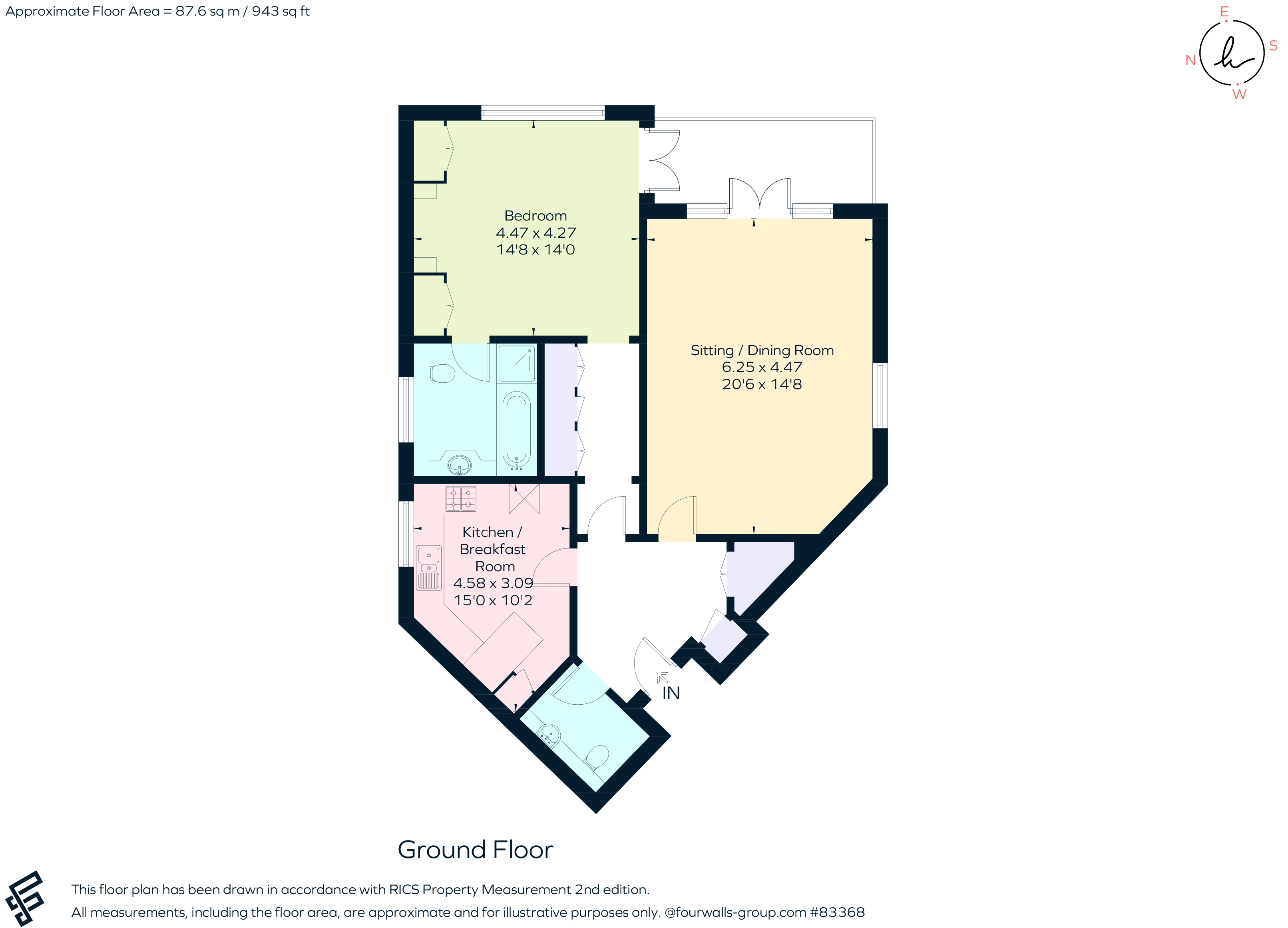 Flat 15, Hartsbourne Park, 180 High Road, Bushey floorplan