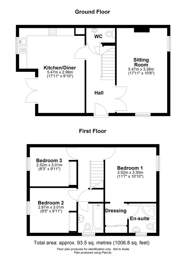 28, The Meadows, Hereford floorplan