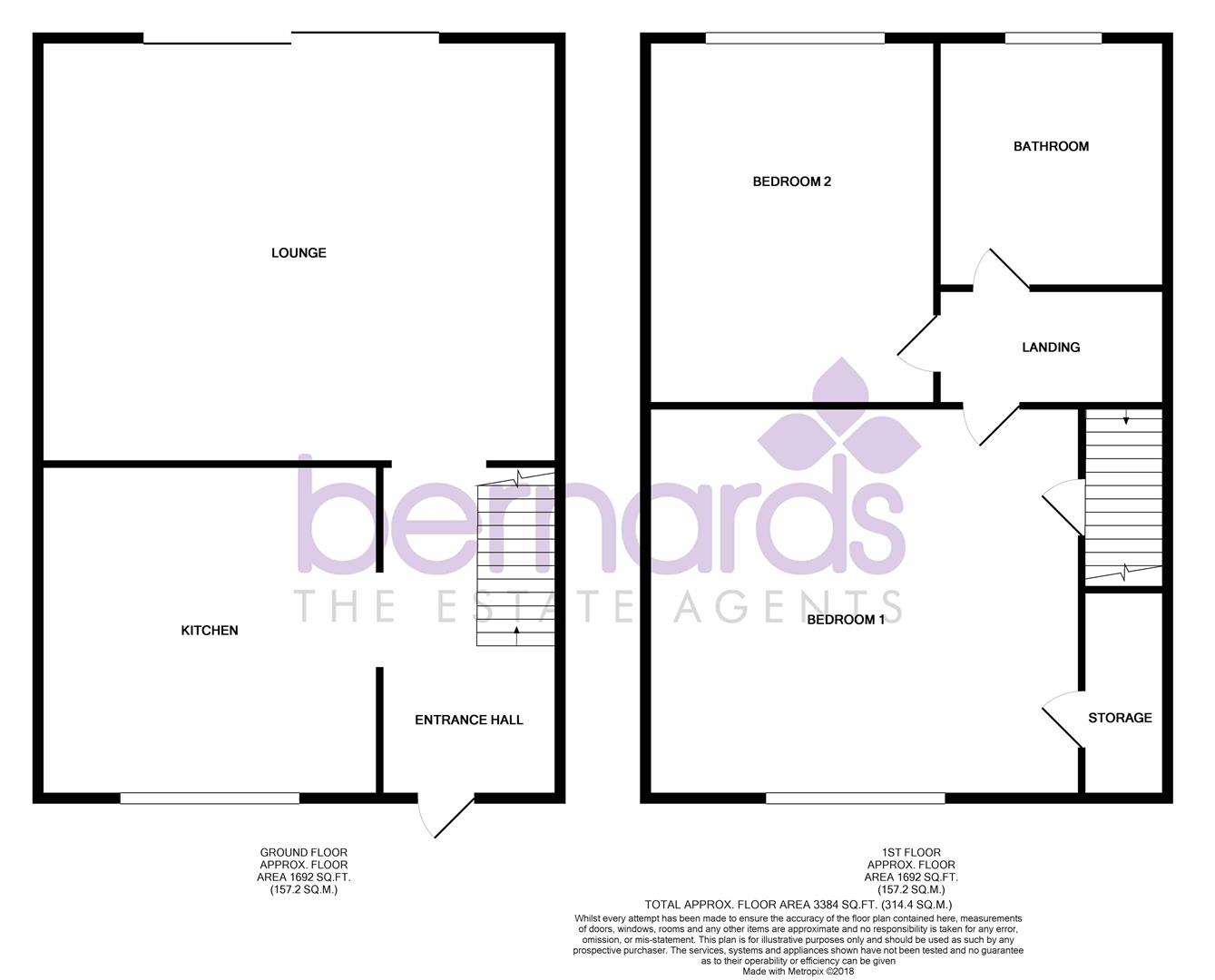 20, Ramblers Way, Waterlooville floorplan