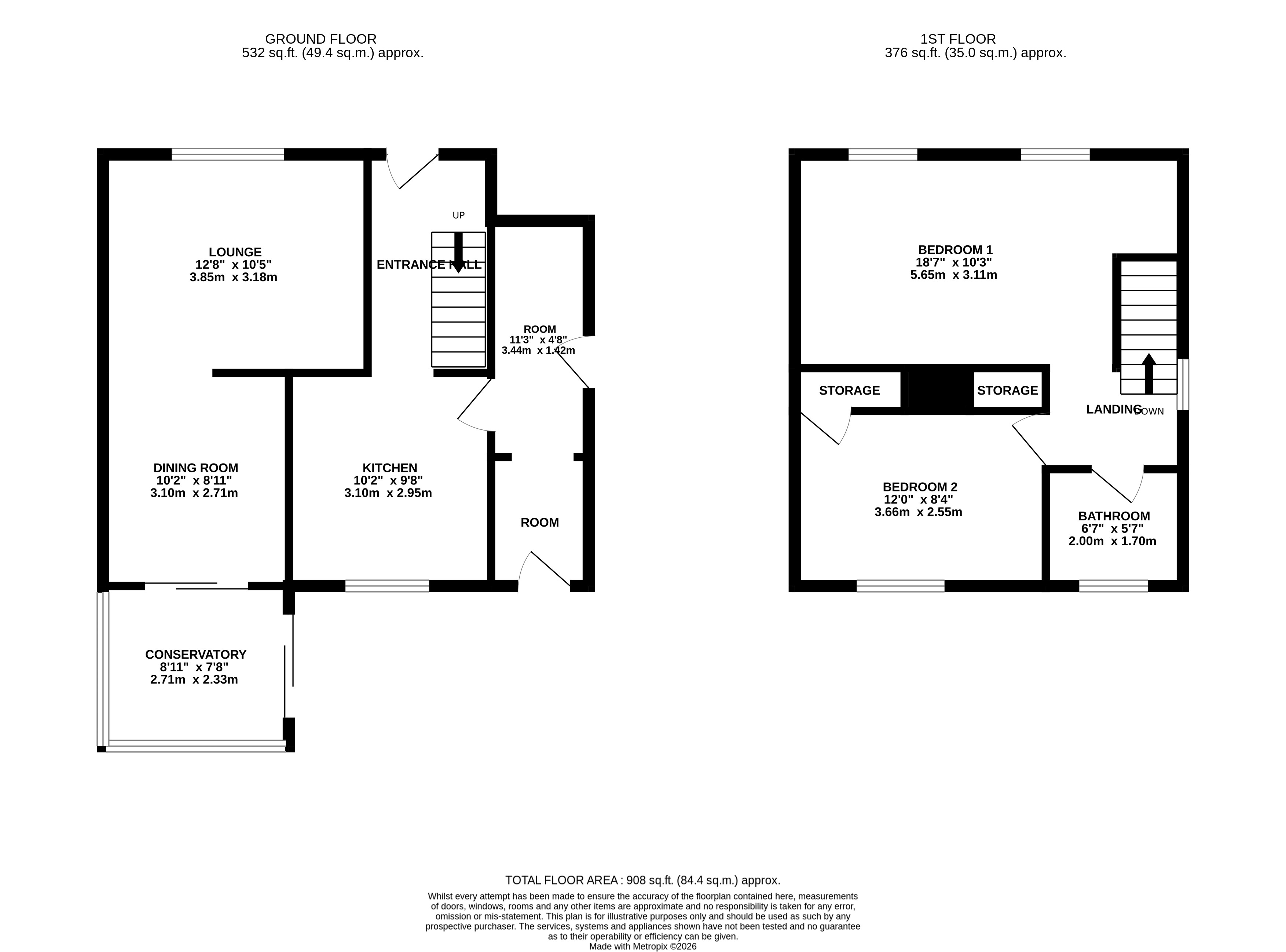 4, Chelmsford Place, Plymouth floorplan