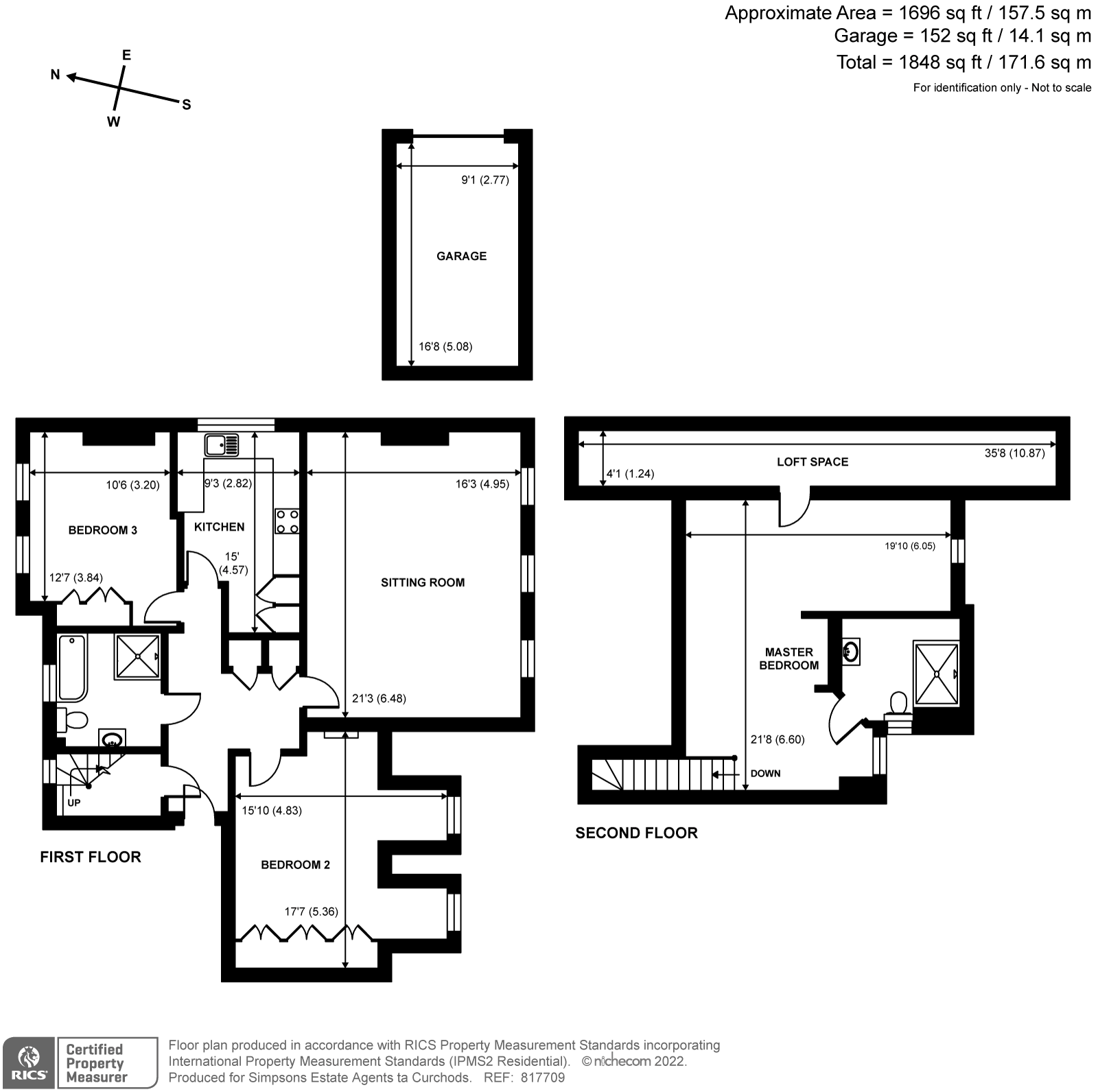 Blackdown Avenue, Pyrford GU22, 3 bedroom flat for sale 62204709