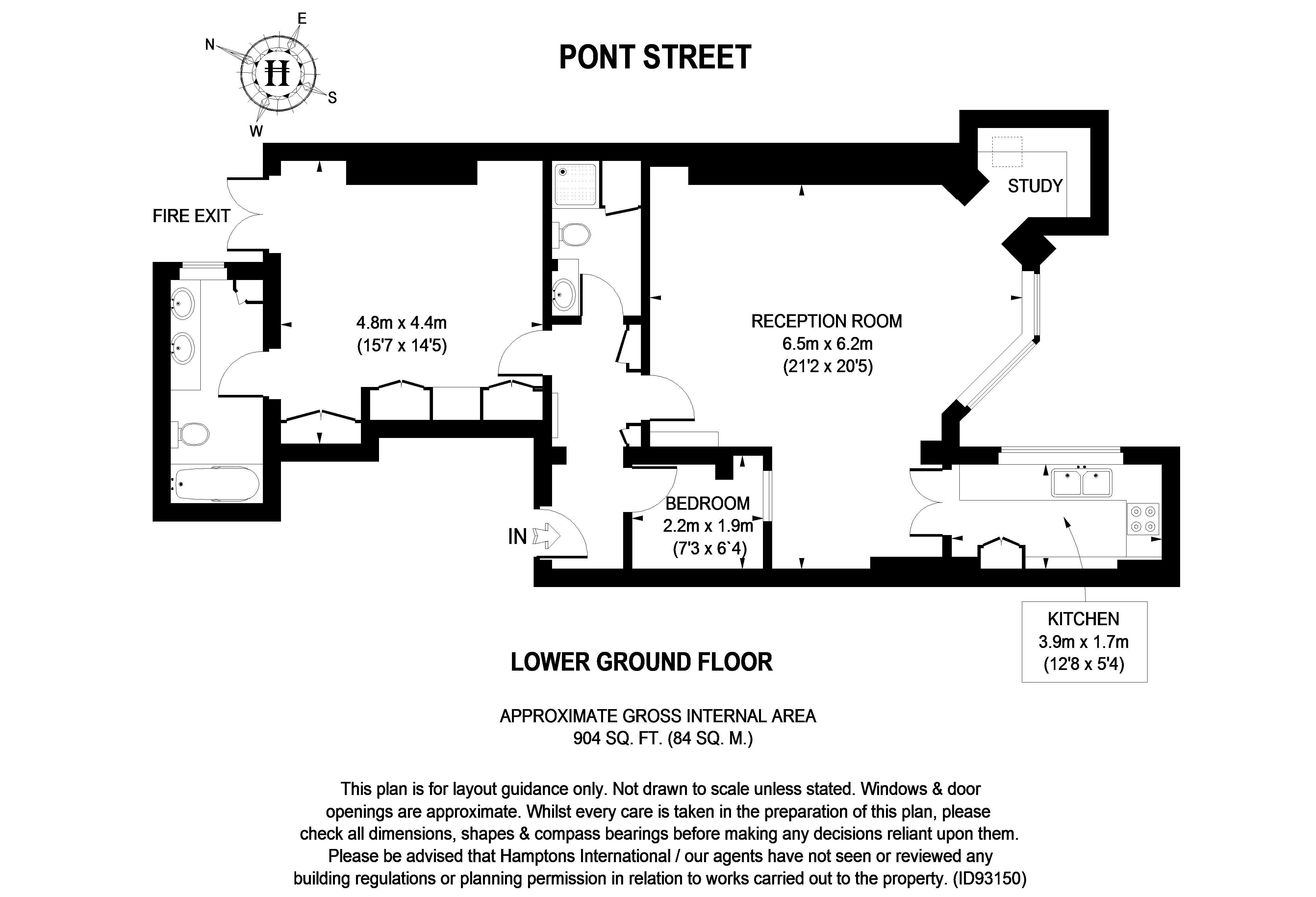 1 Bedrooms Flat to rent in Pont Street, London SW1X