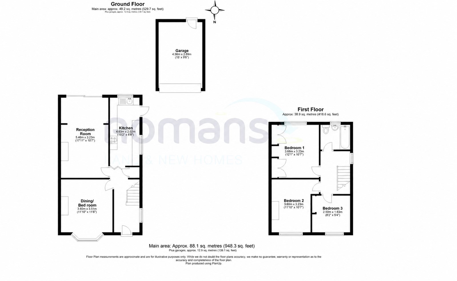 17, Bath Road, Reading floorplan