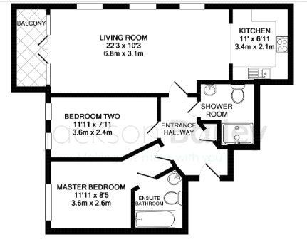Flat 153, Oceana Boulevard,, Orchard Place, Hampshire floorplan