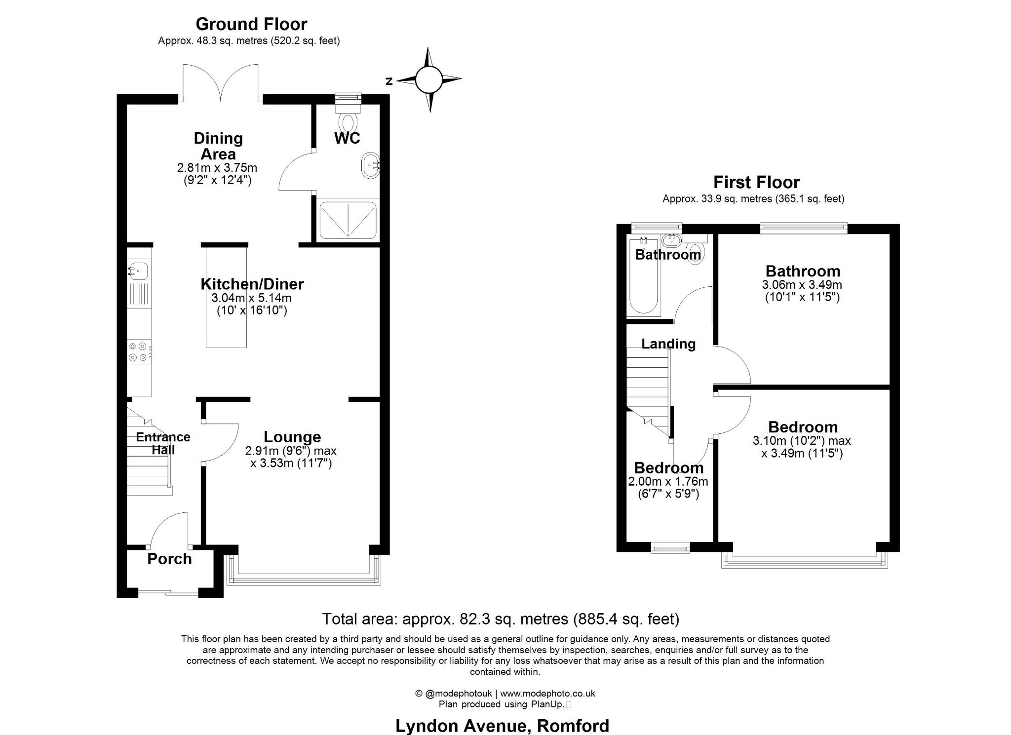 Lynton Avenue, Romford floorplan