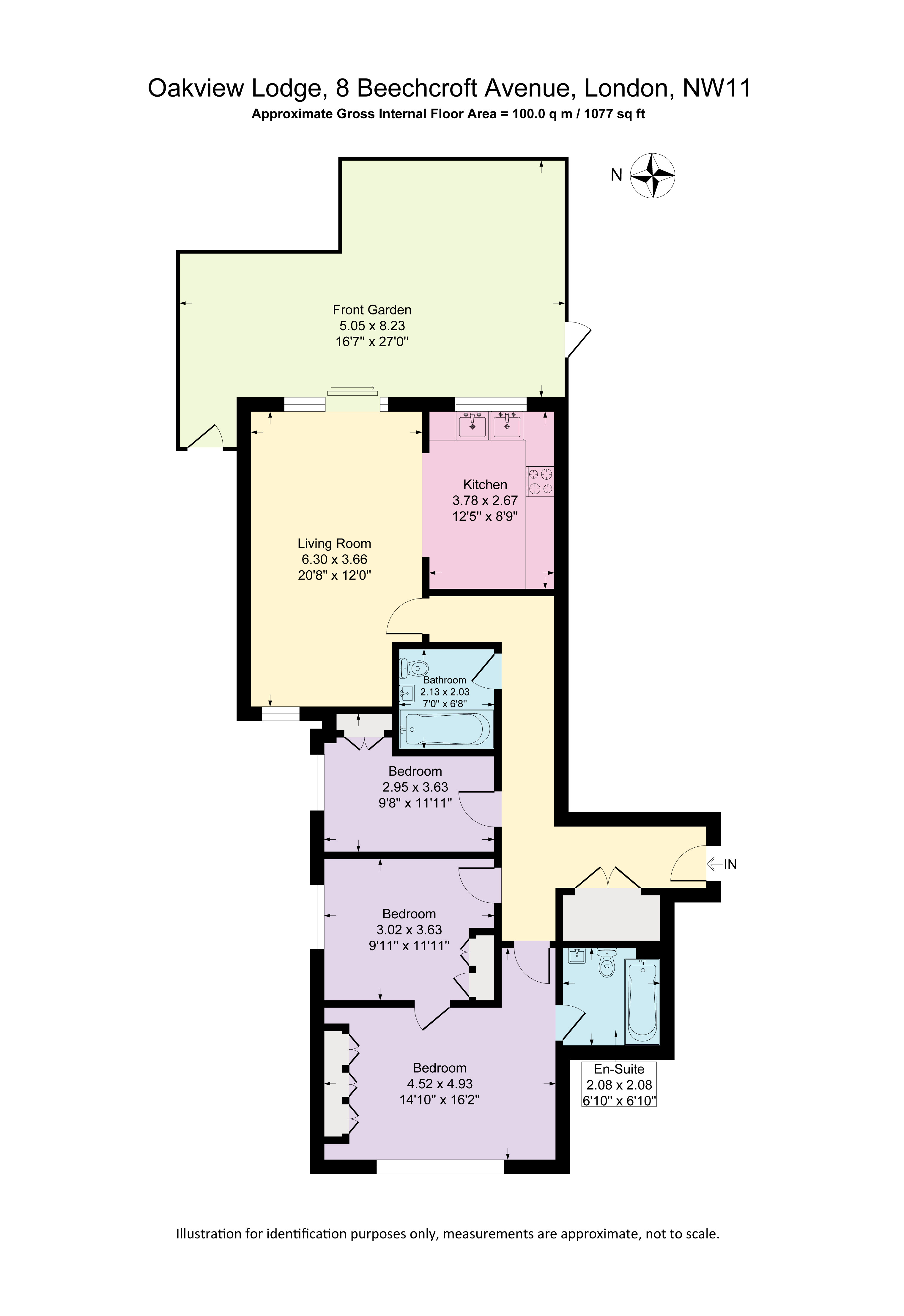 Beechcroft Avenue, London floorplan