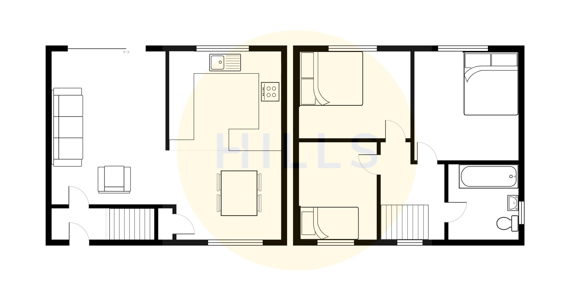 22 Balmoral Road, Manchester floorplan