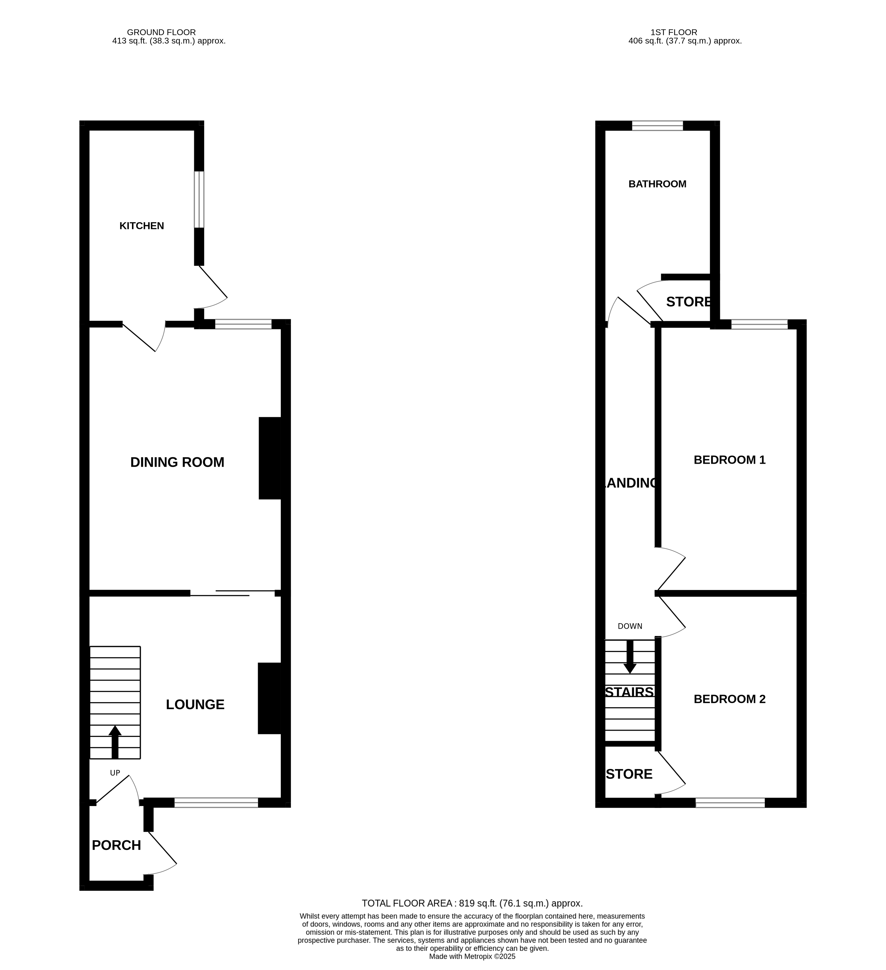Marsh Lane, Derbyshire floorplan