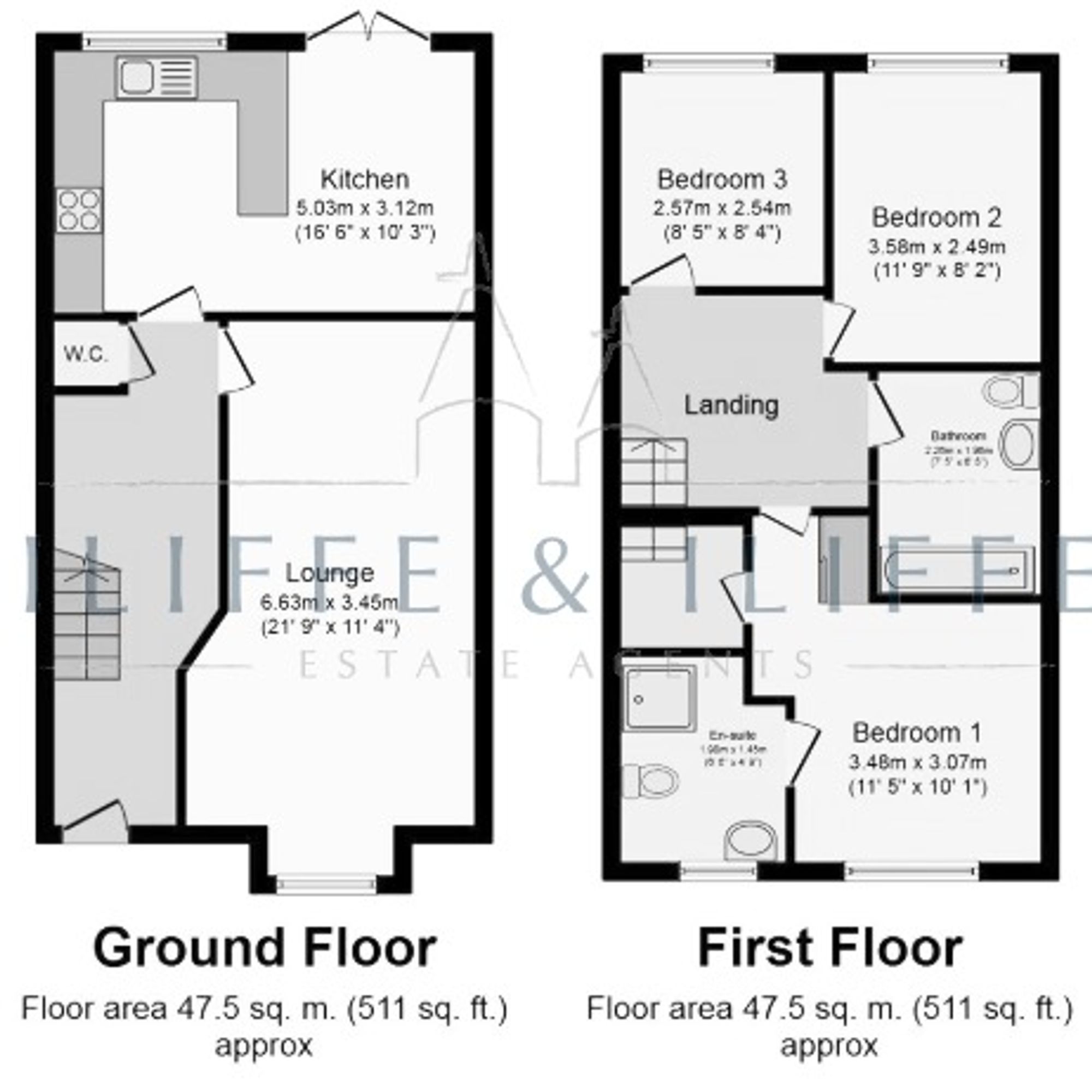 14 Edward Vinson Drive, Faversham floorplan