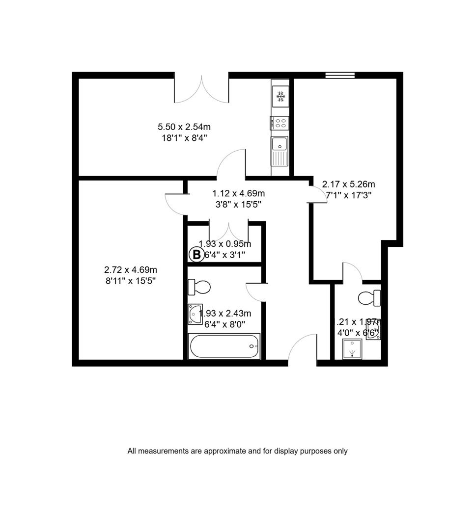 17 Greenland Street, Liverpool floorplan