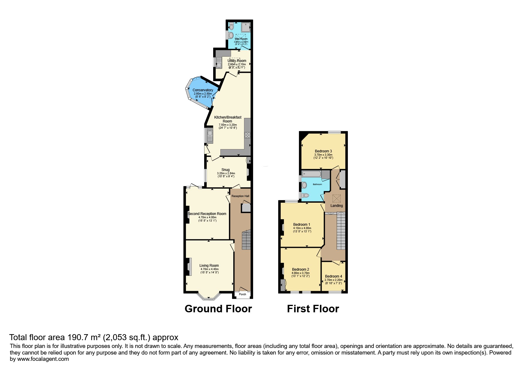 Crewe Road, Nantwich floorplan