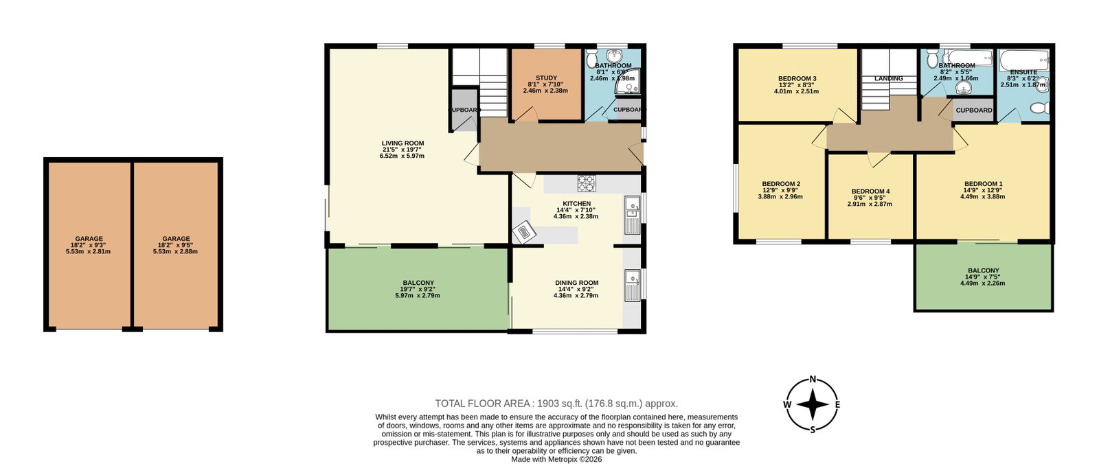 26, Buttlegate, Torpoint floorplan